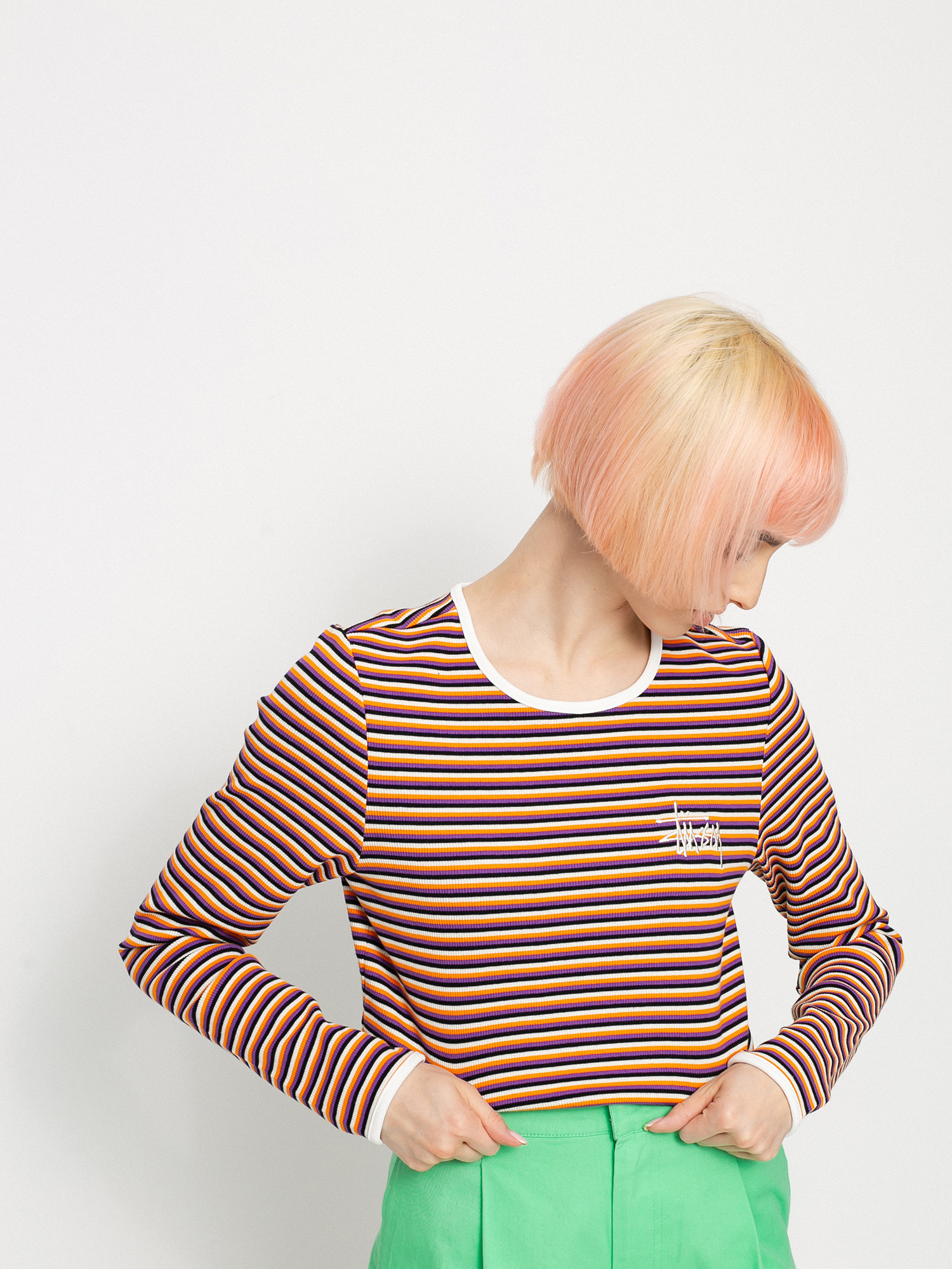 Longsleeve Stussy Lita Wmn (purple)