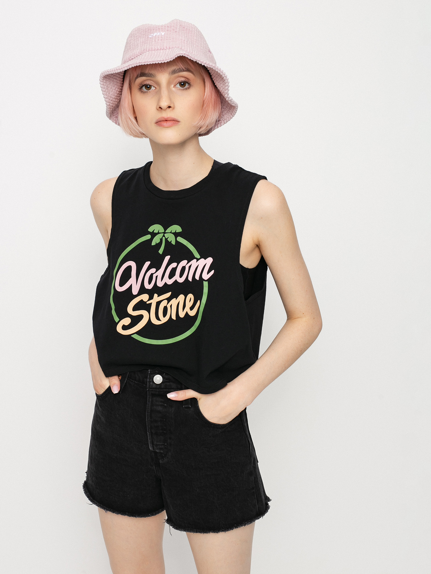 Koszulka Volcom Stone Hour Crop Wmn (black)