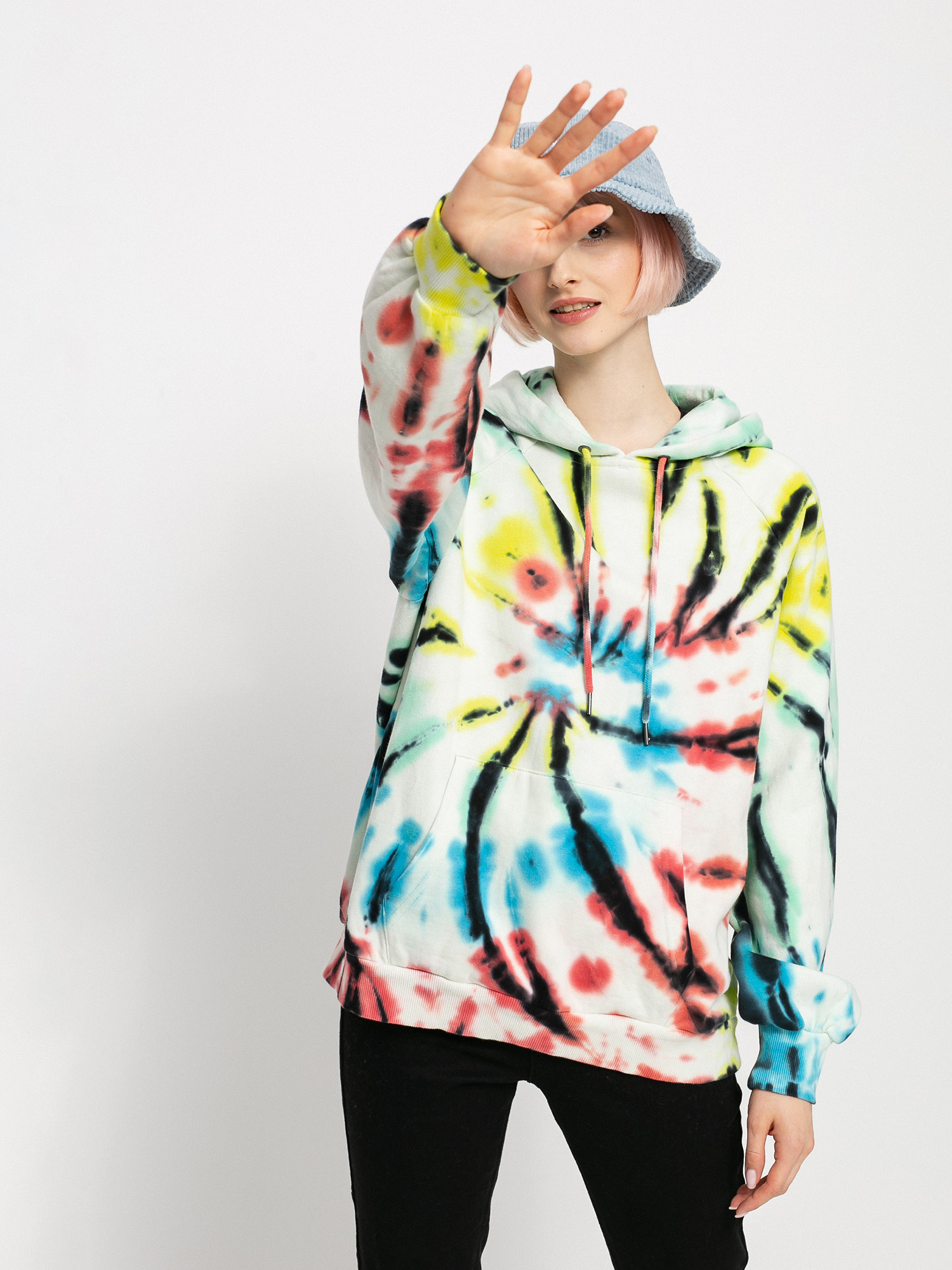 Bluza z kapturem Volcom Galactic Stone HD Wmn (multi)