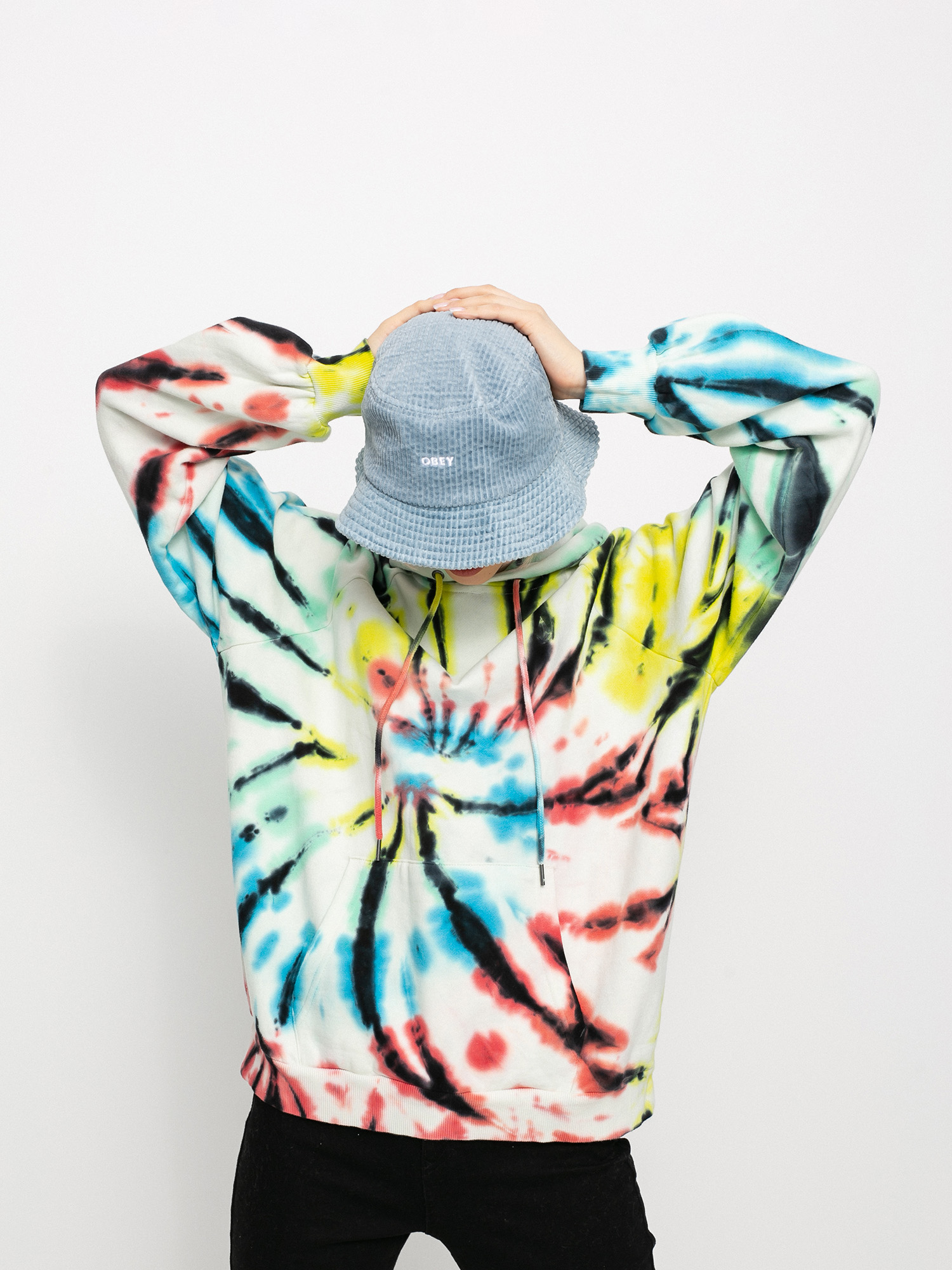 Bluza z kapturem Volcom Galactic Stone HD Wmn (multi)