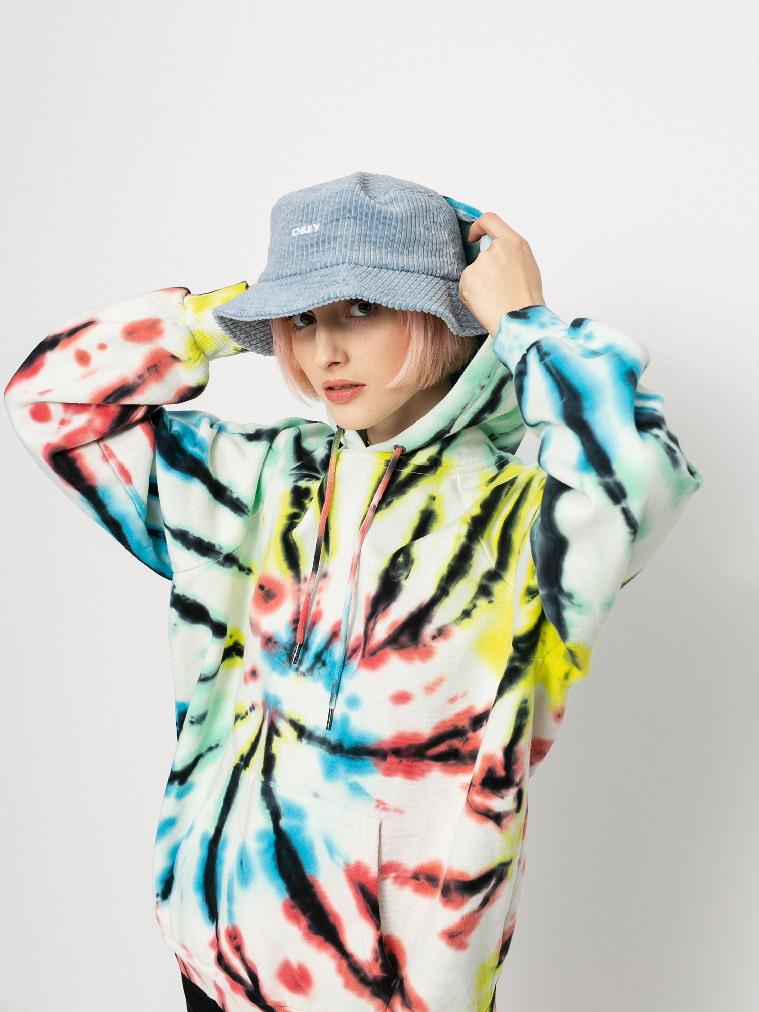 Bluza z kapturem Volcom Galactic Stone HD Wmn (multi)