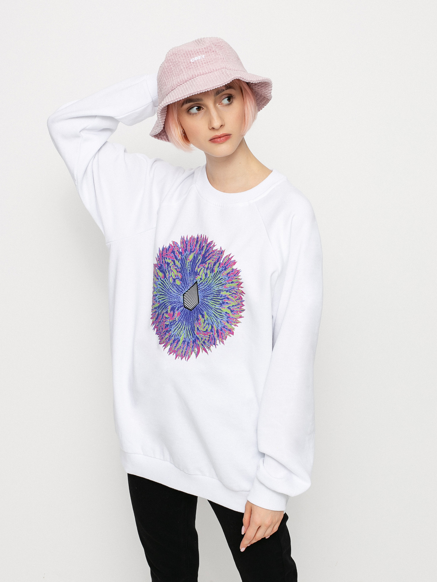 Bluza Volcom Coral Morph Wmn (white)