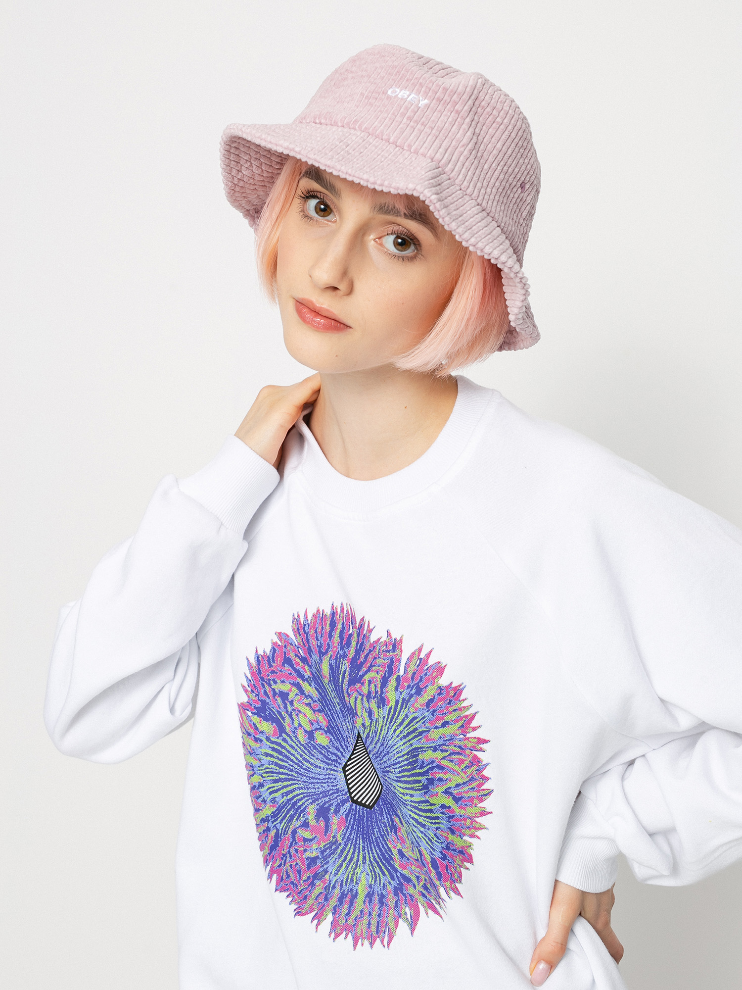 Bluza Volcom Coral Morph Wmn (white)