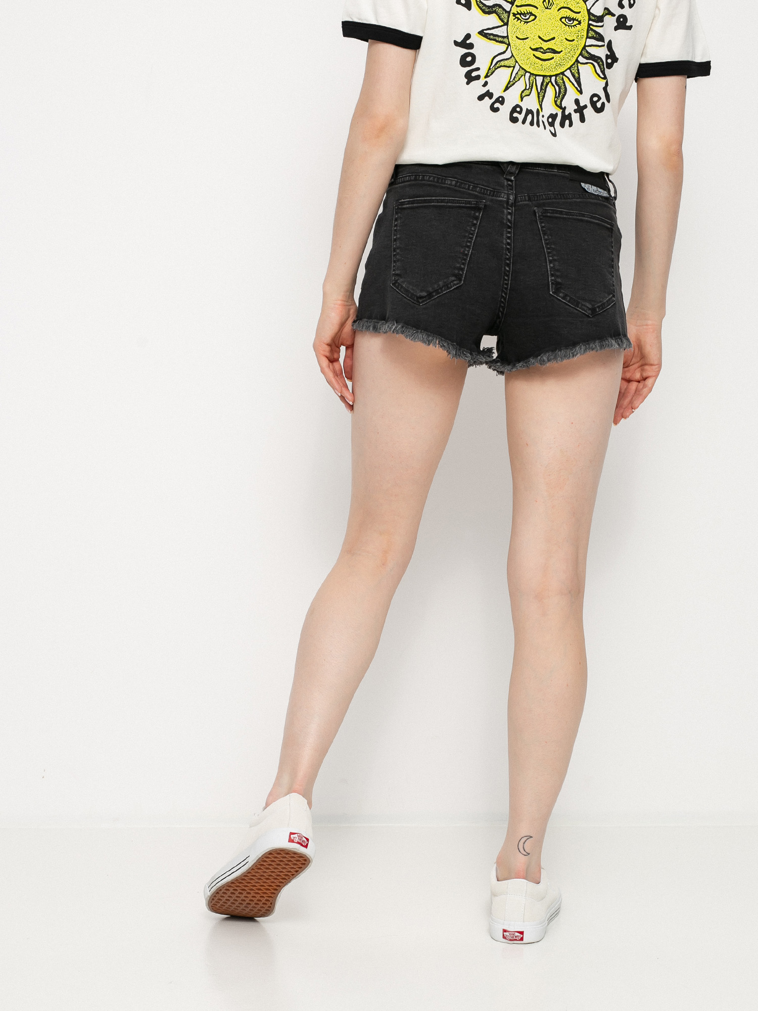 Szorty Volcom Stoney Stretch Short Wmn (asphalt black)
