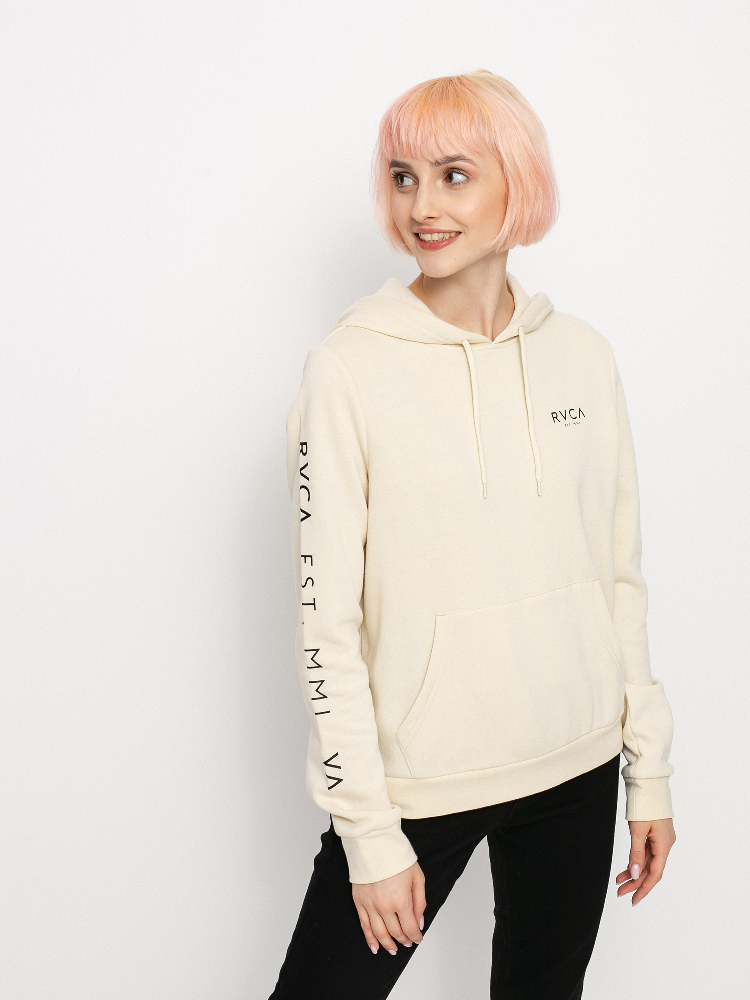 Bluza z kapturem RVCA Classic HD Wmn (birch)