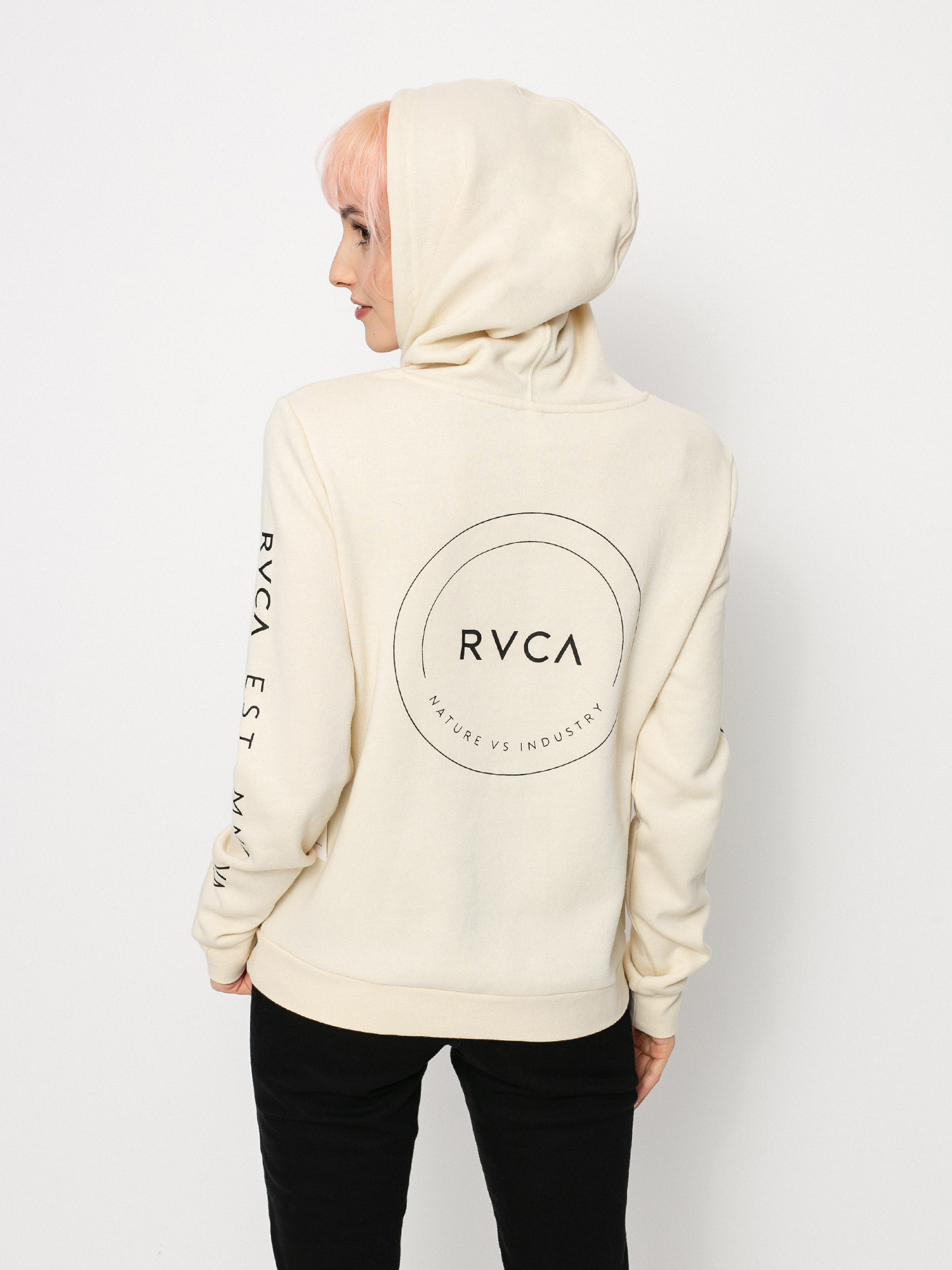 Bluza z kapturem RVCA Classic HD Wmn (birch)