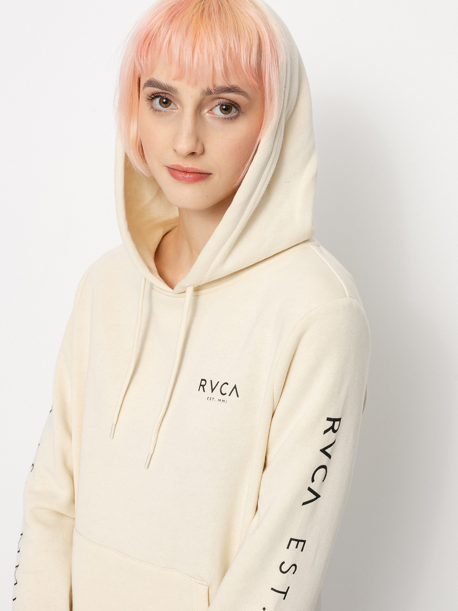 Bluza z kapturem RVCA Classic HD Wmn (birch)