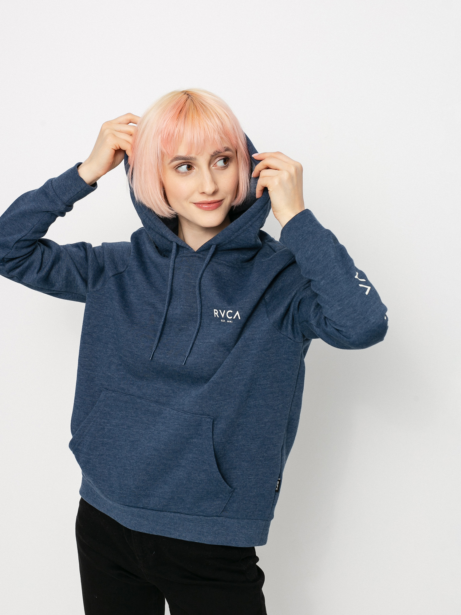 Bluza z kapturem RVCA Classic HD Wmn (ink)