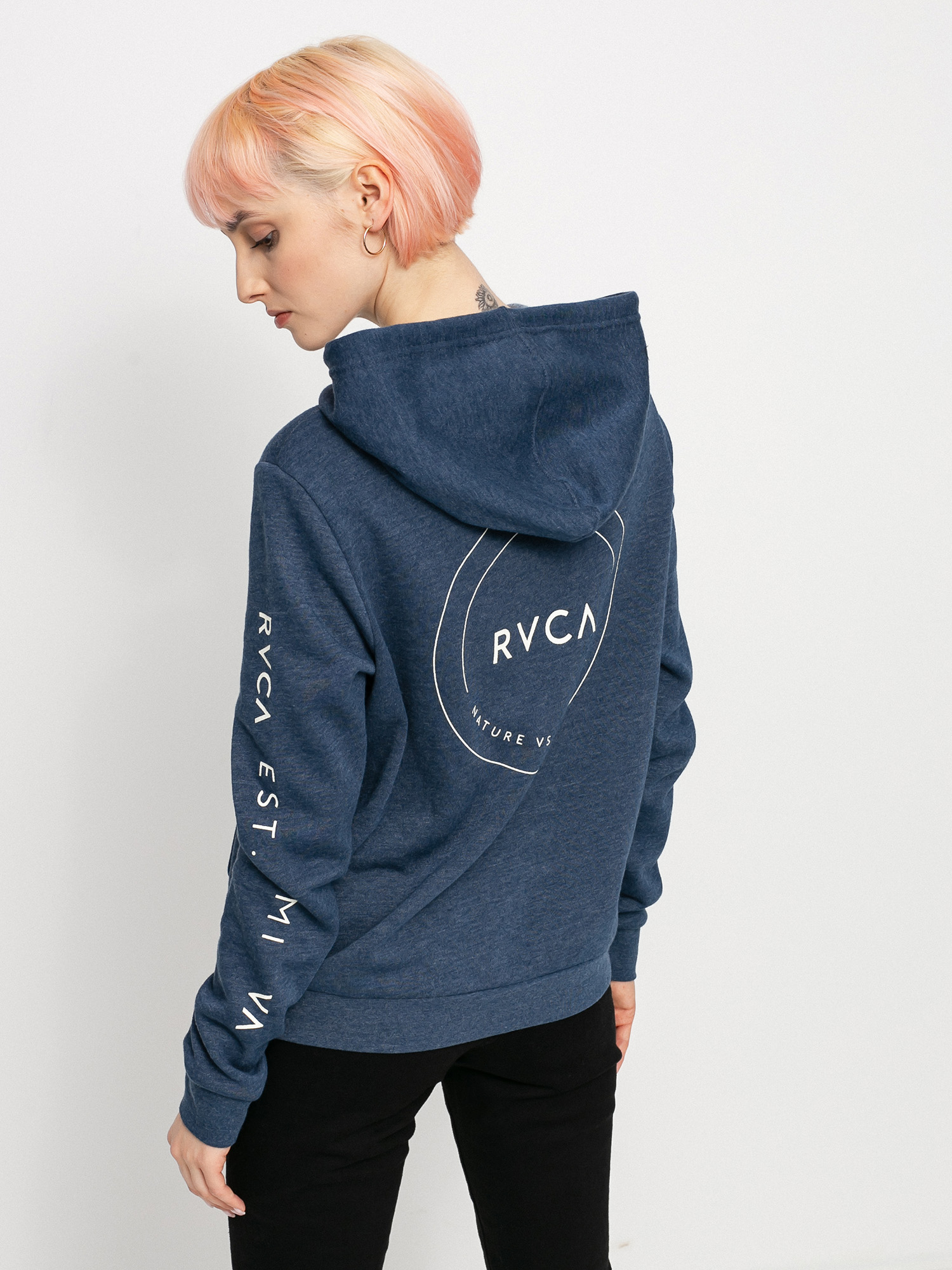 Bluza z kapturem RVCA Classic HD Wmn (ink)