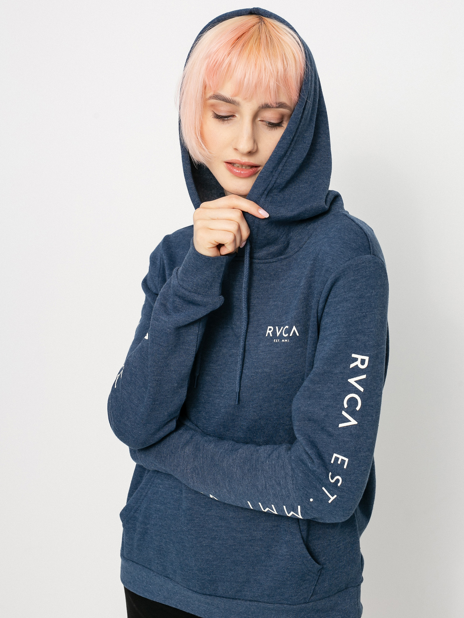 Bluza z kapturem RVCA Classic HD Wmn (ink)
