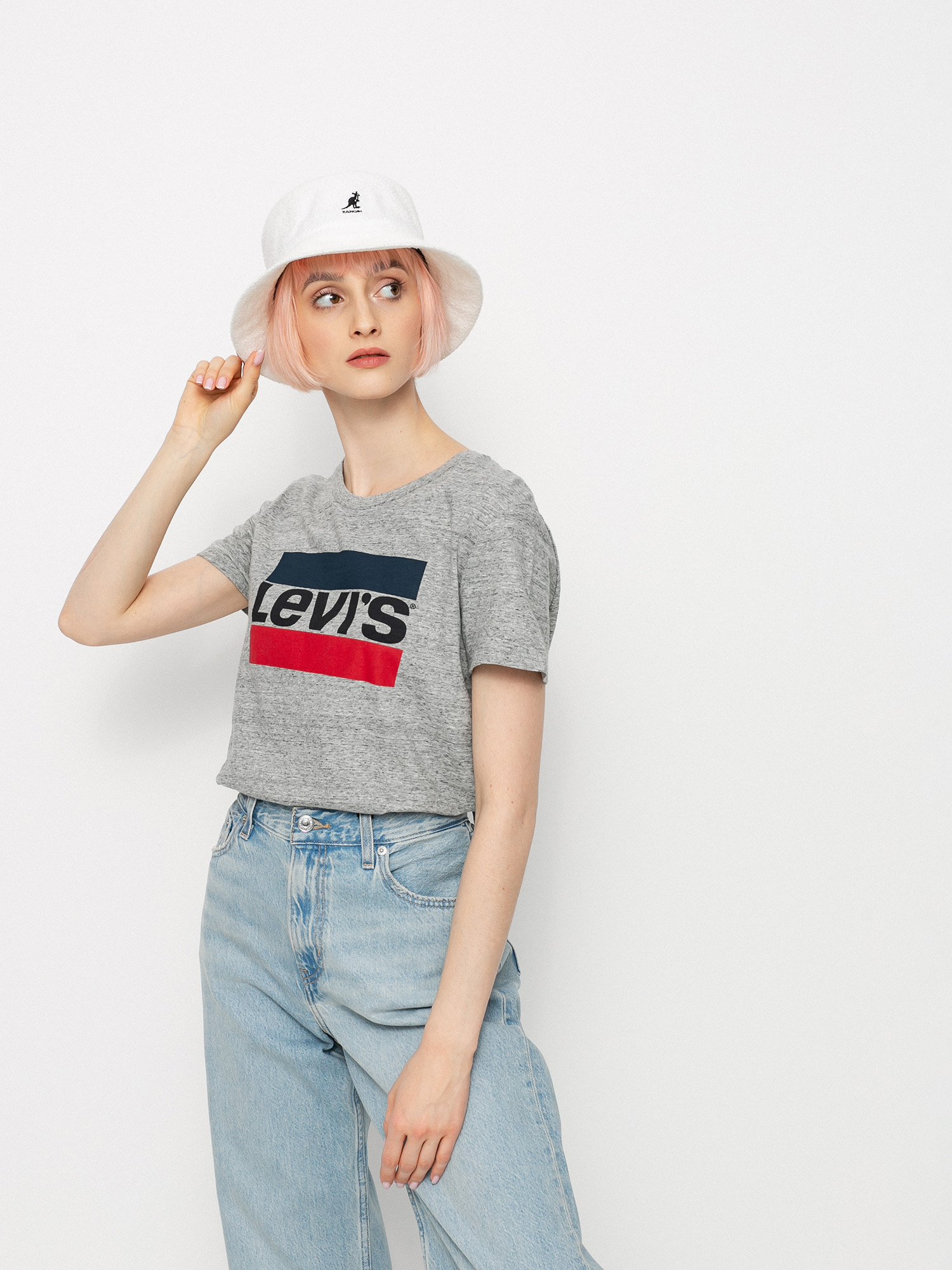 T-shirt Levi's® The Perfect Wmn (sportswear logo smokestack)