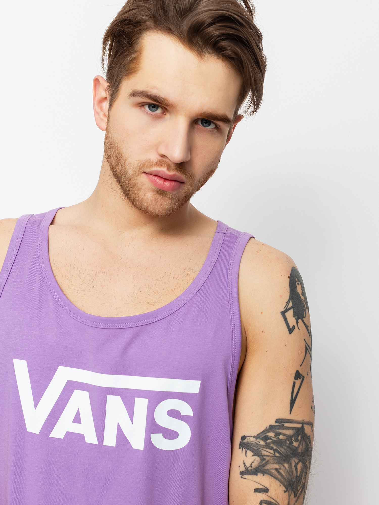 Koszulka Vans Vans Classic Tank (english lavender/white)