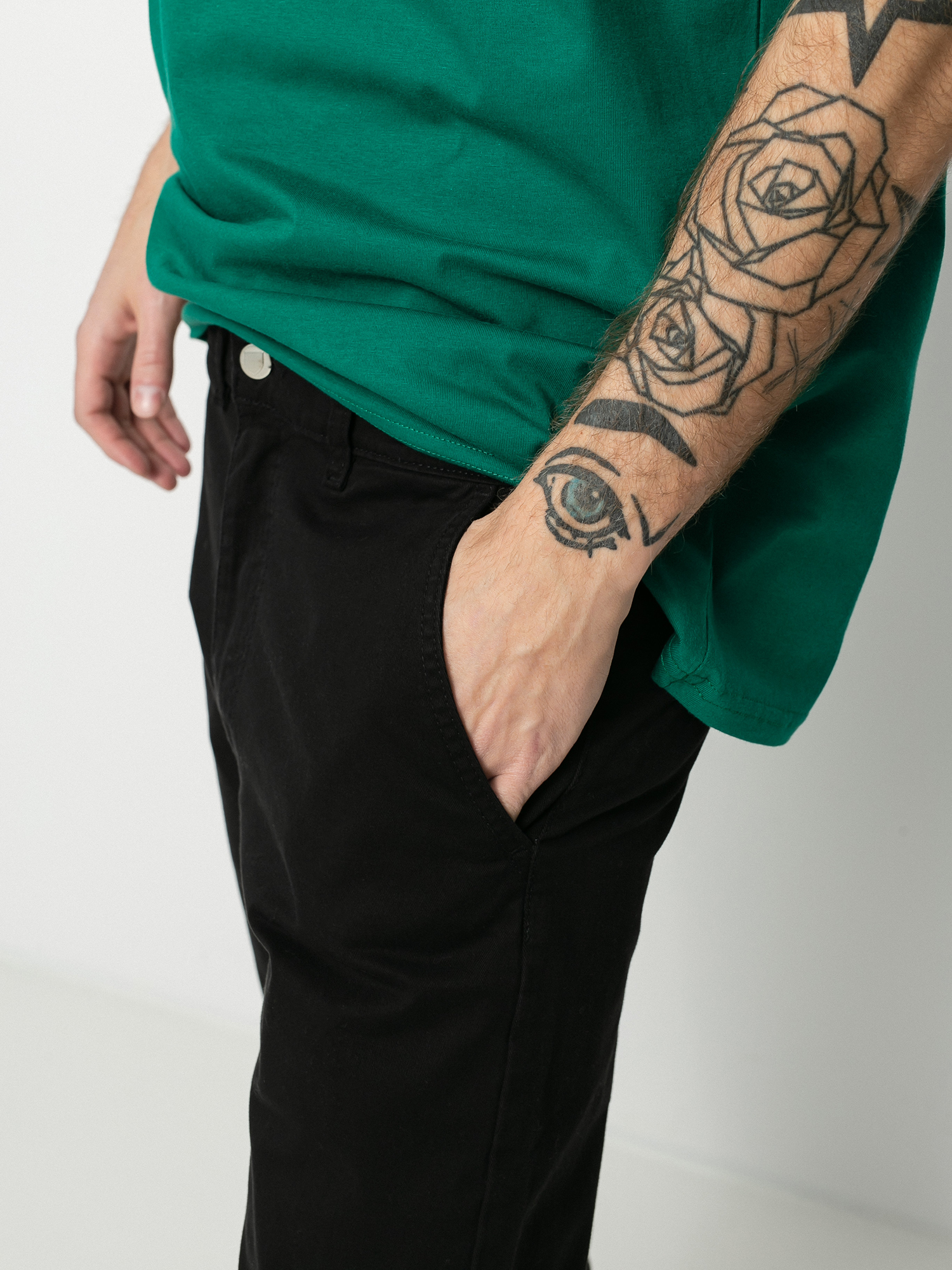 Spodnie Prosto Chino Jogger Call (black)