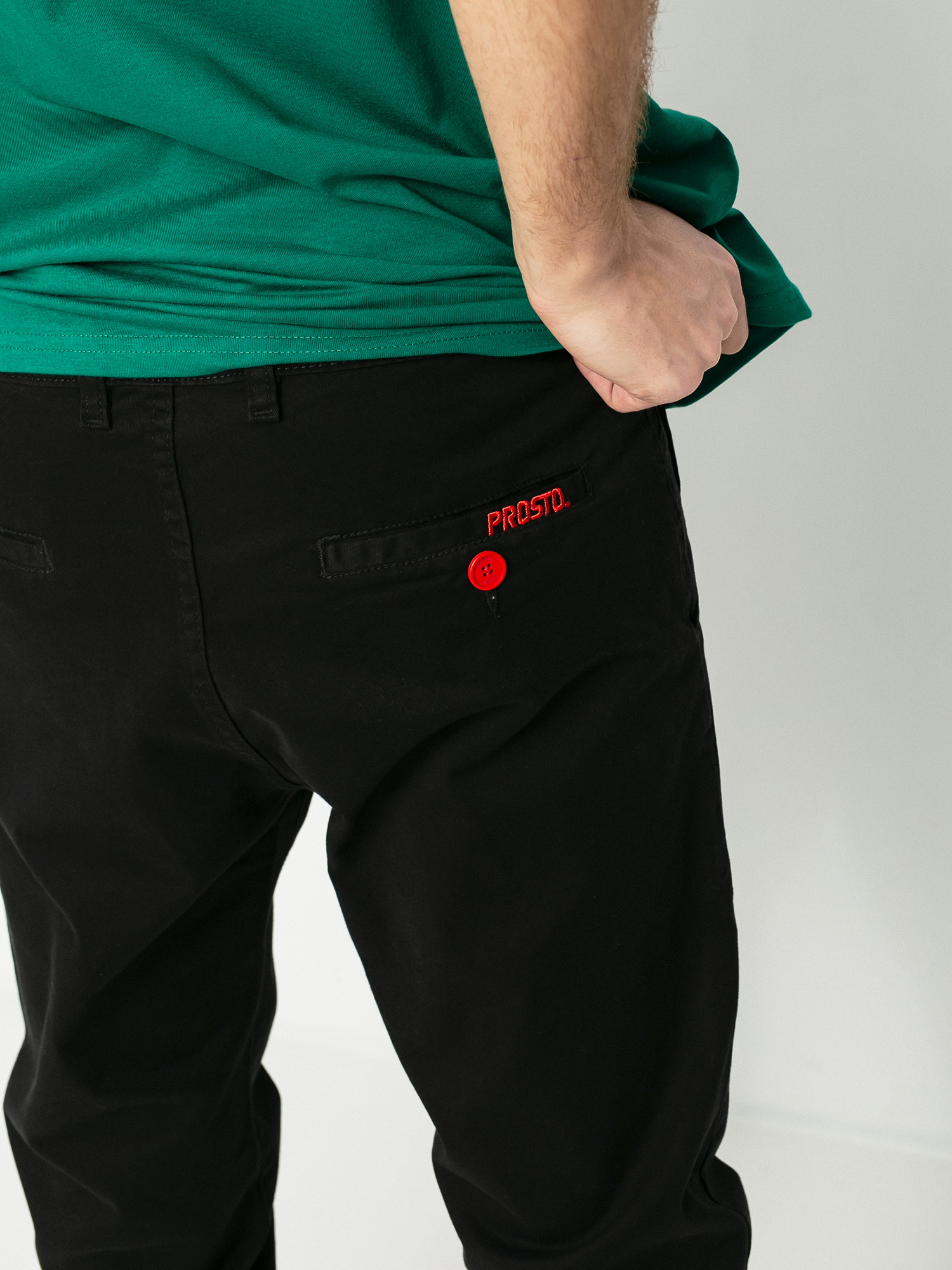 Spodnie Prosto Chino Jogger Call (black)
