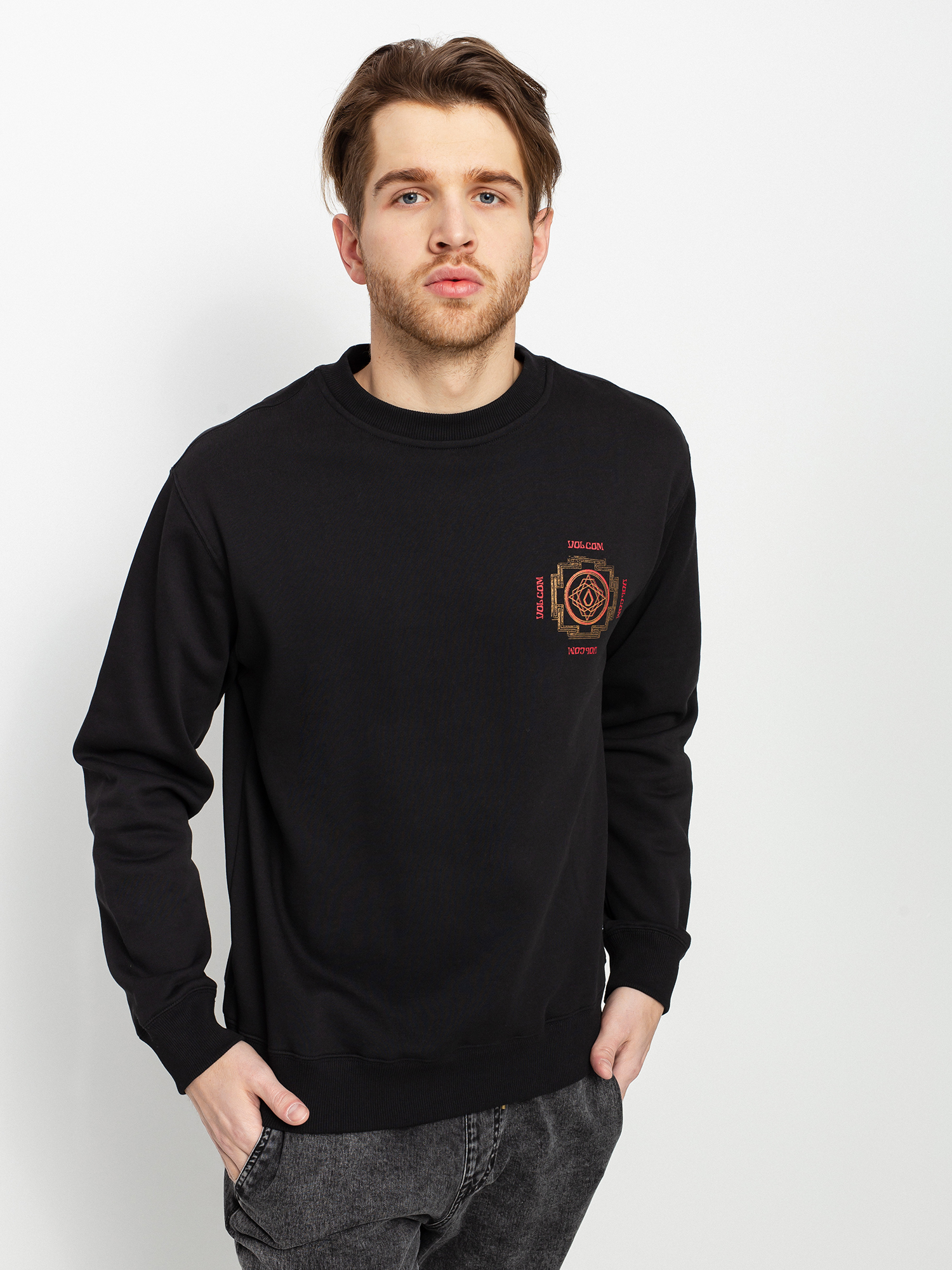 Bluza Volcom Supply Stone (black)