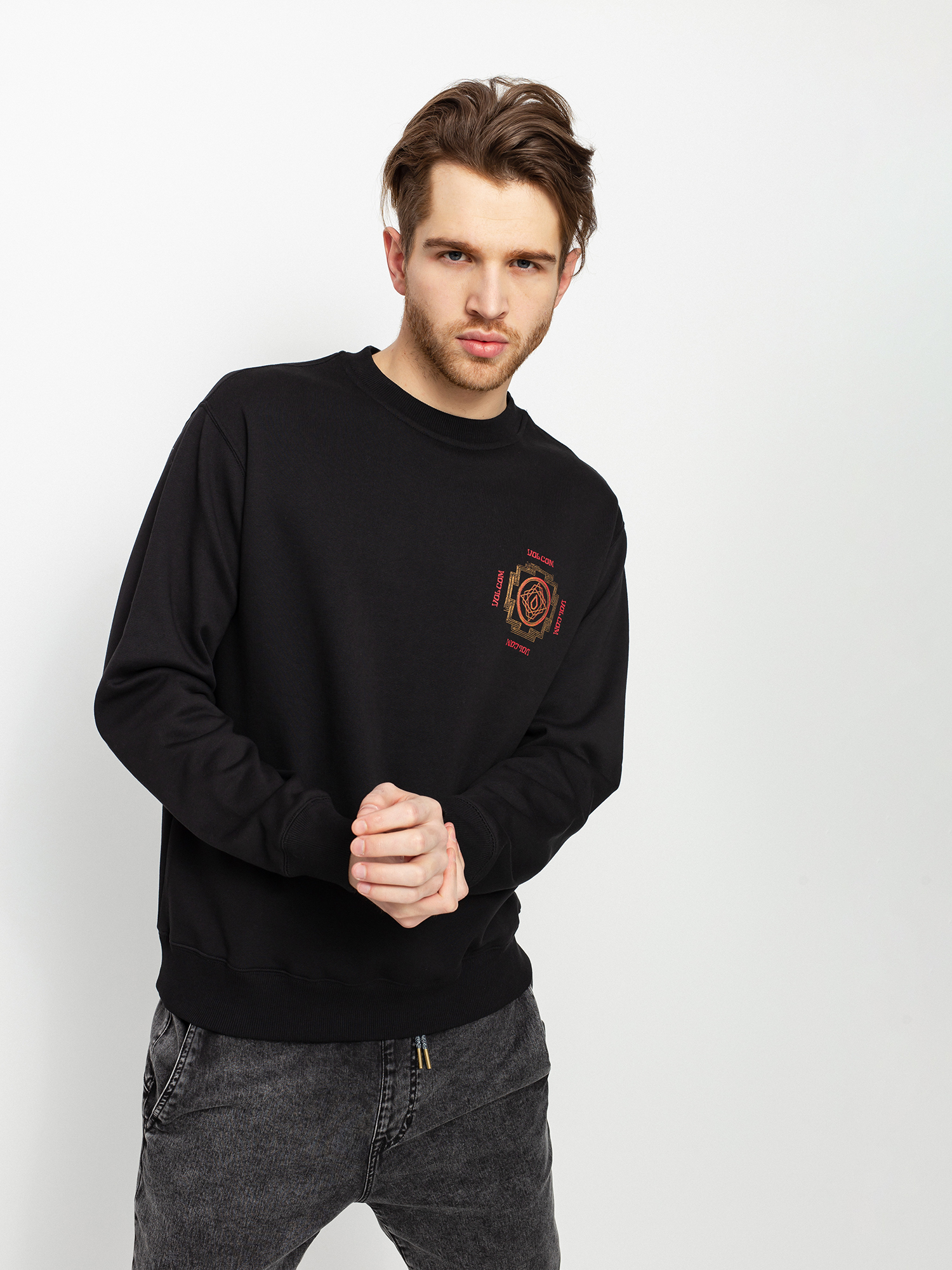 Bluza Volcom Supply Stone (black)