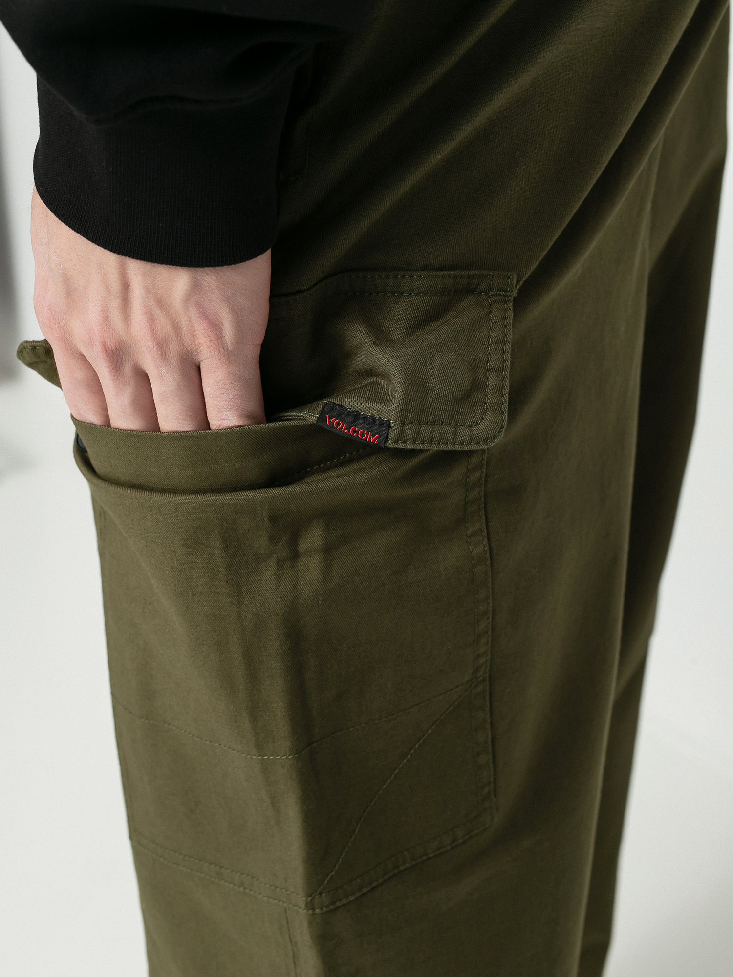 Spodnie Volcom Loose Trucks Ew (military)