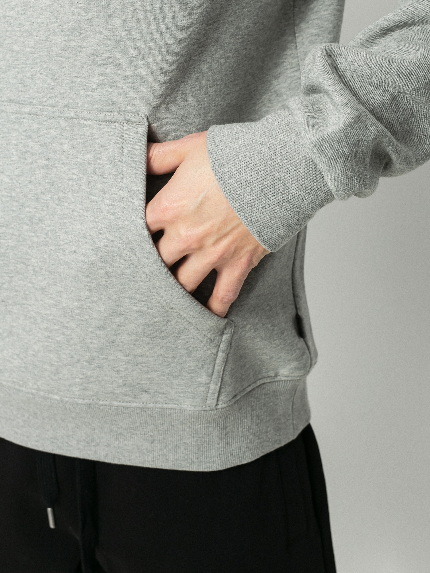 Bluza z kapturem Dickies Icon Logo HD (grey melange)