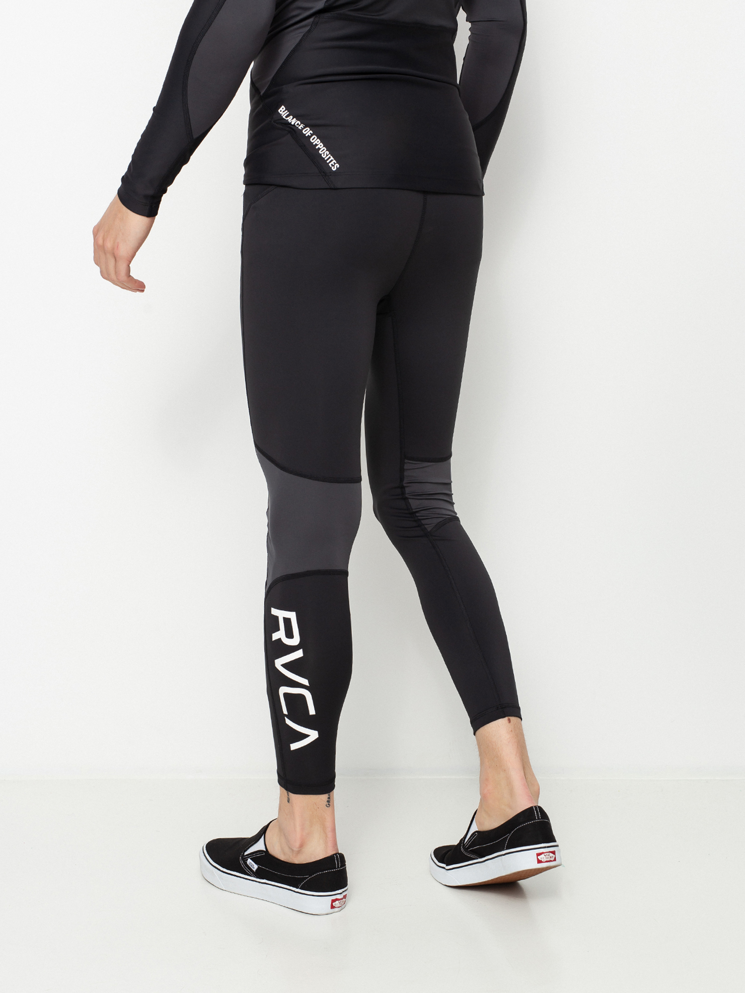 Spodnie RVCA Compression Pant (black)