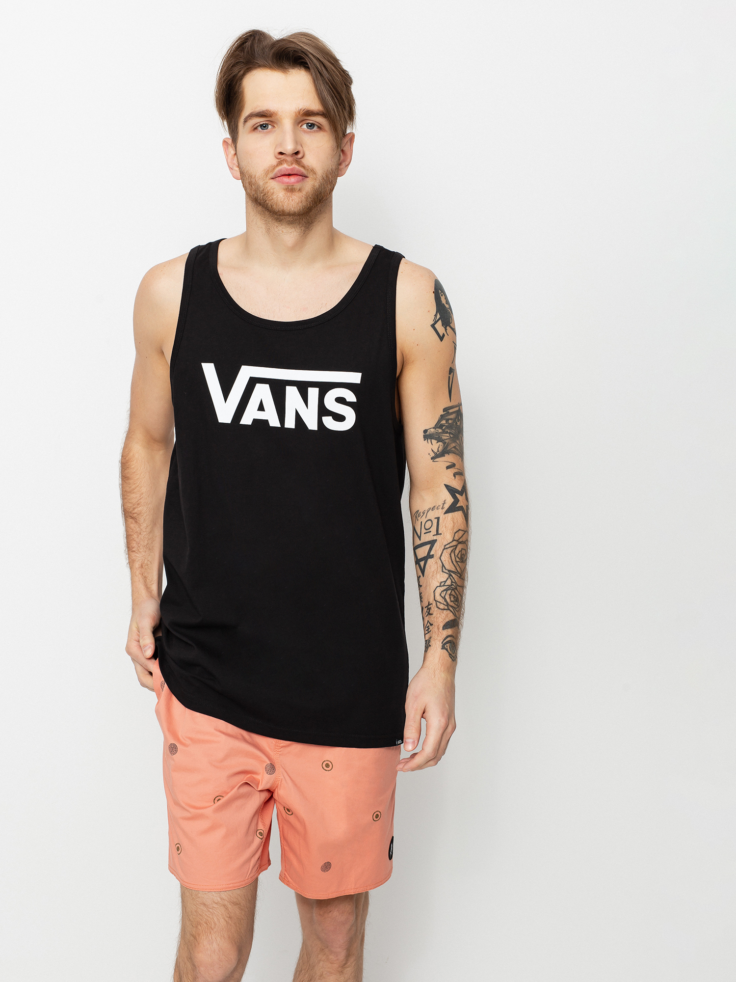 Koszulka Vans Vans Classic Tank (black/white)