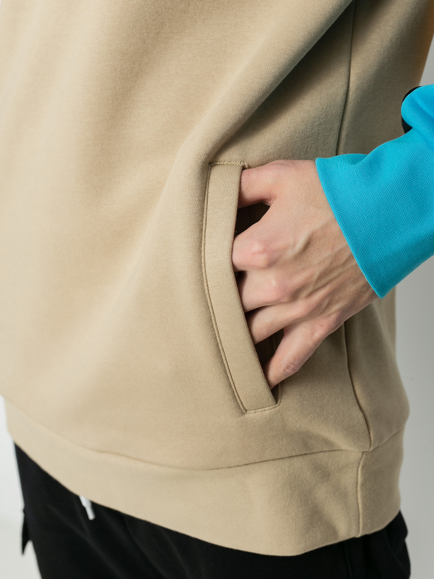 Bluza Burton Lowball Quarter ZIP (cyan/safari)