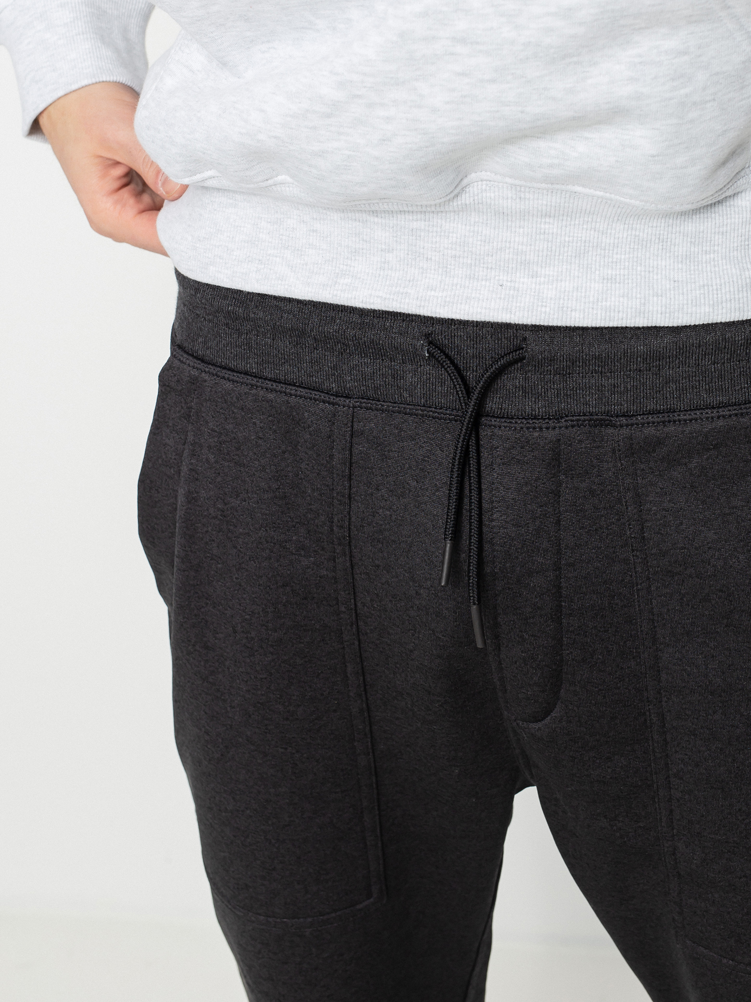 Spodnie Burton Oak Fleece (true black heather)