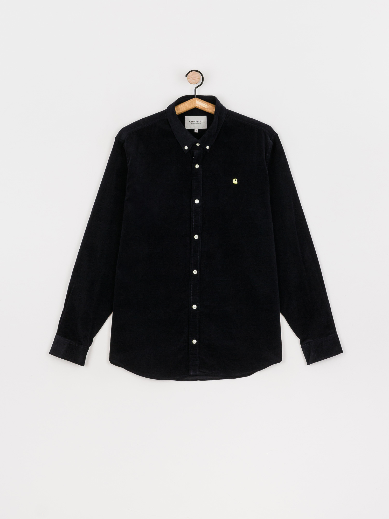 Koszula Carhartt WIP Madison Cord (dark navy/limoncello)