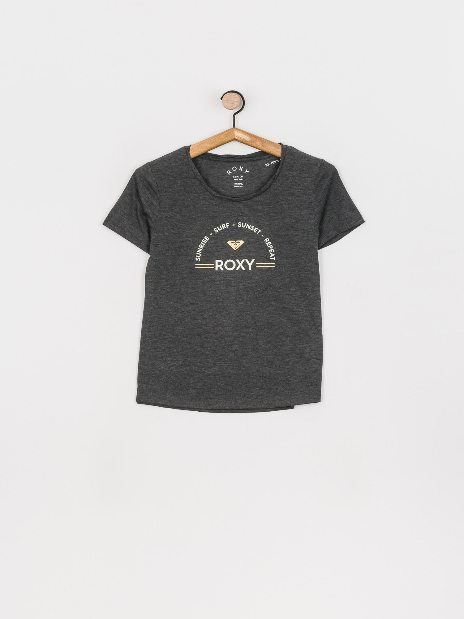 T-shirt Roxy Chasing The Swell A Wmn (anthracite)