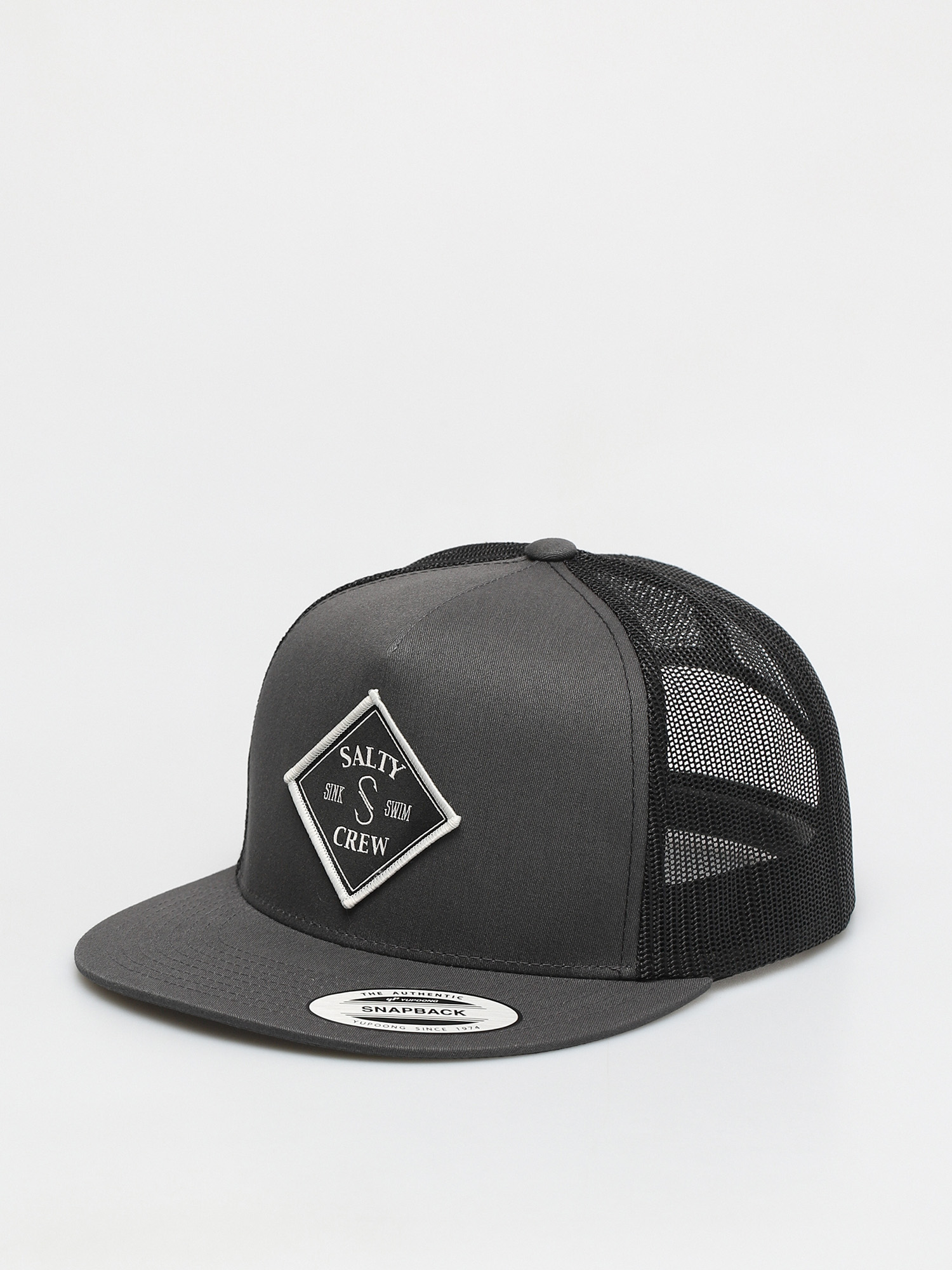 Czapka z daszkiem Salty Crew Tippet Trucker ZD (charcoal/black)