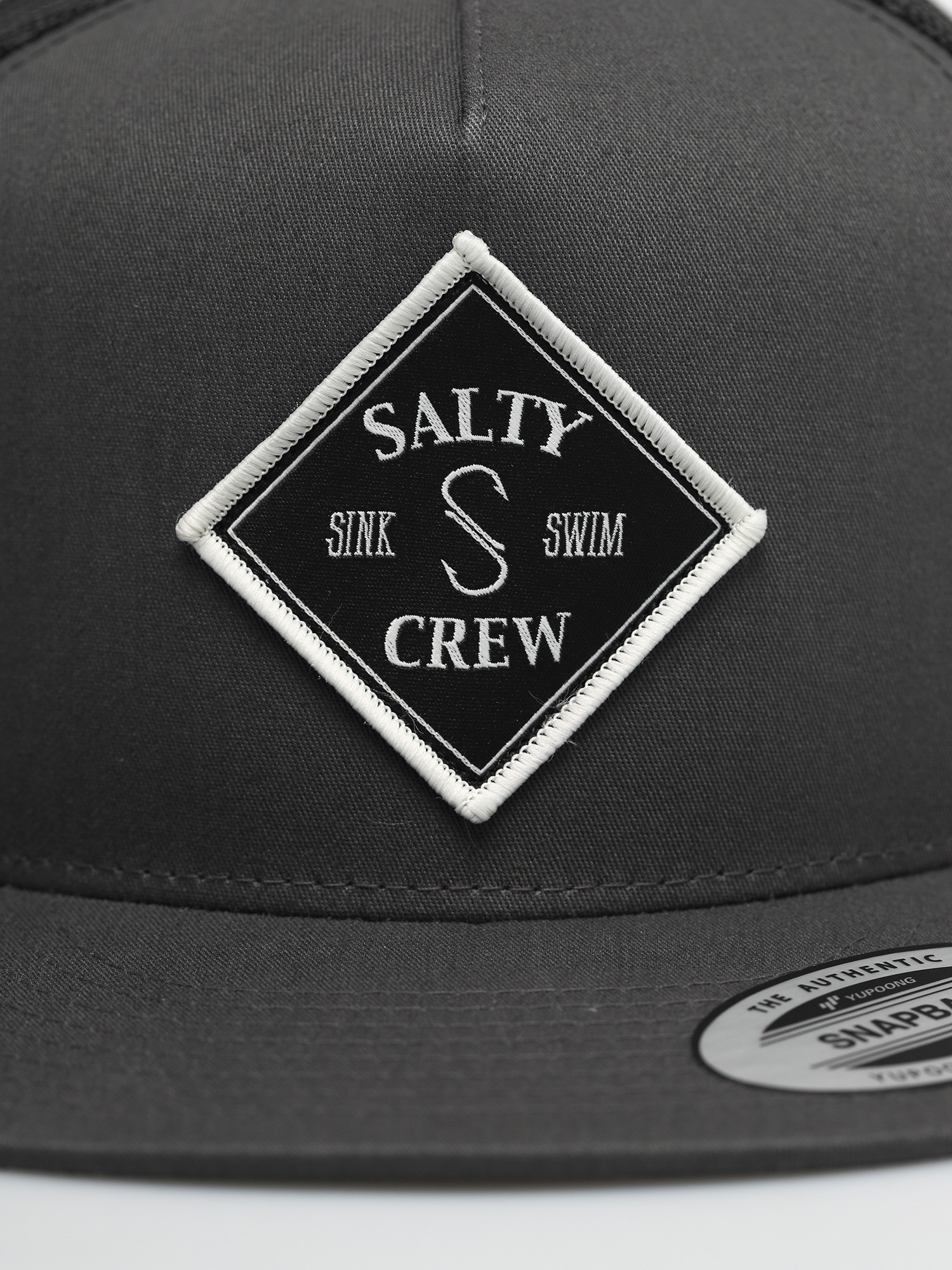 Czapka z daszkiem Salty Crew Tippet Trucker ZD (charcoal/black)