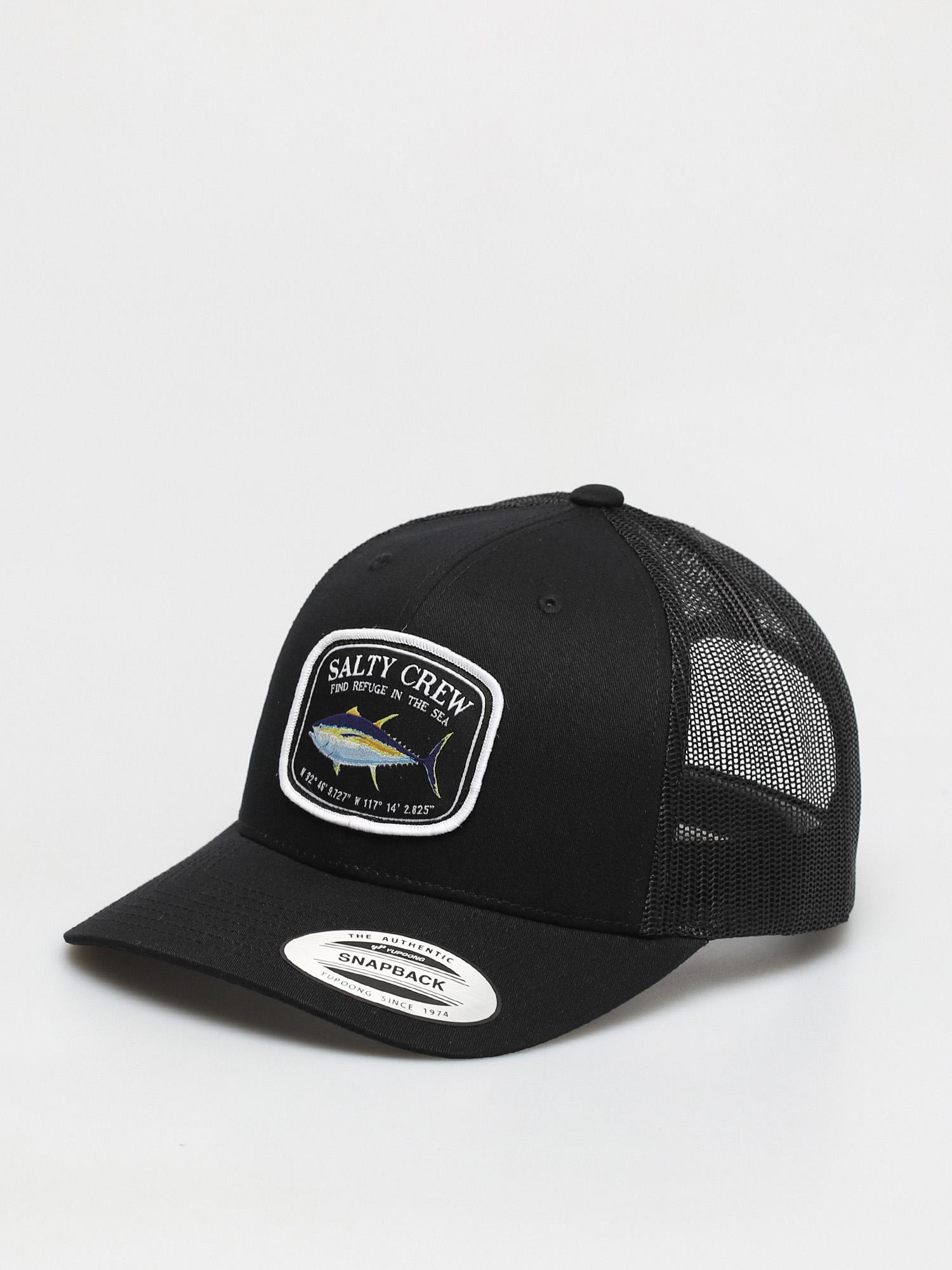 Czapka z daszkiem Salty Crew Pacific Retro Trucker ZD (black)