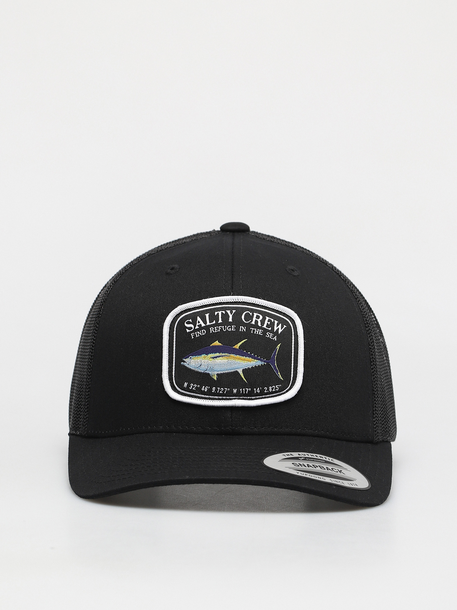 Czapka z daszkiem Salty Crew Pacific Retro Trucker ZD (black)