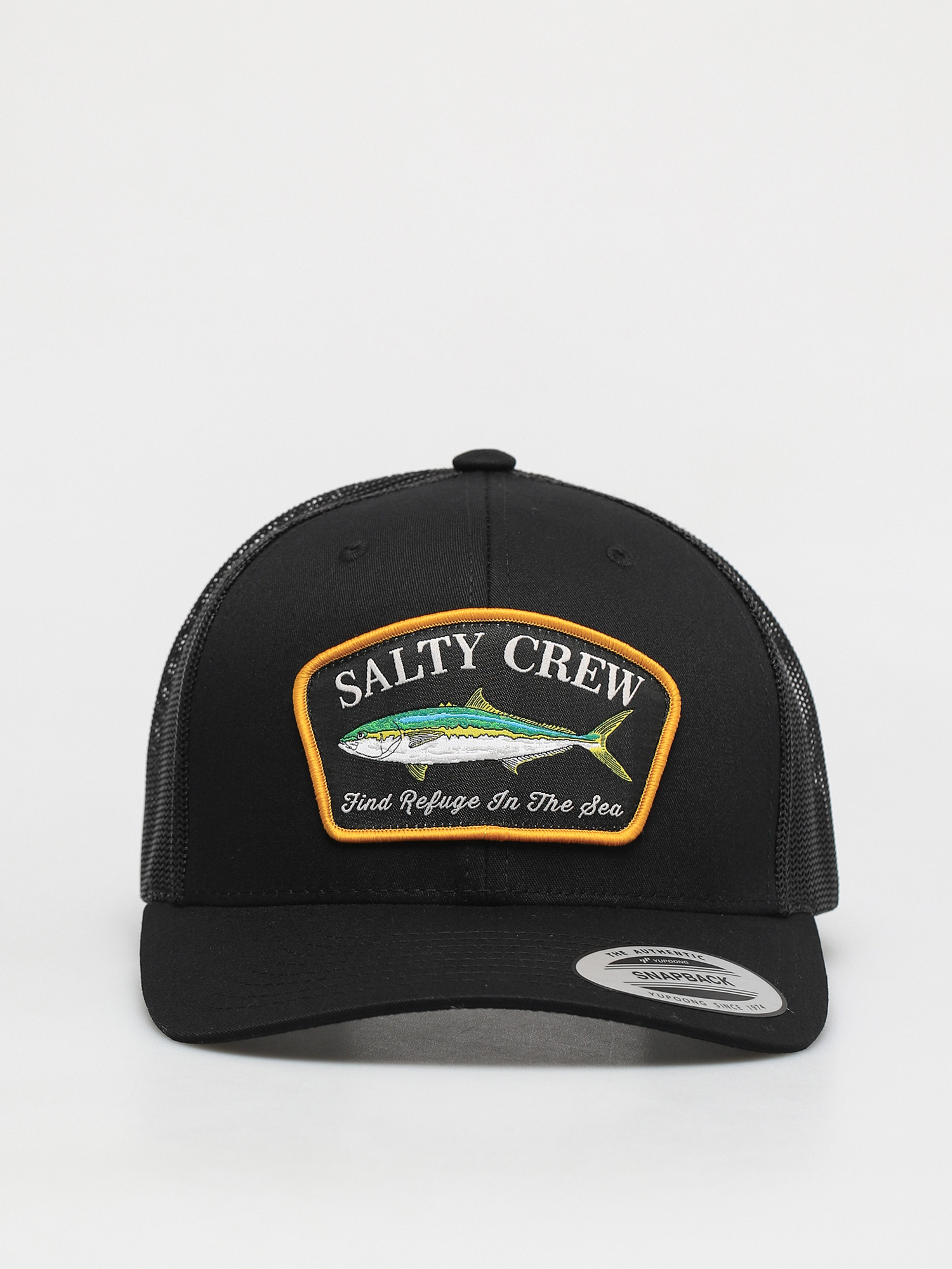 Czapka z daszkiem Salty Crew Mossback Retro Trucker ZD (black)