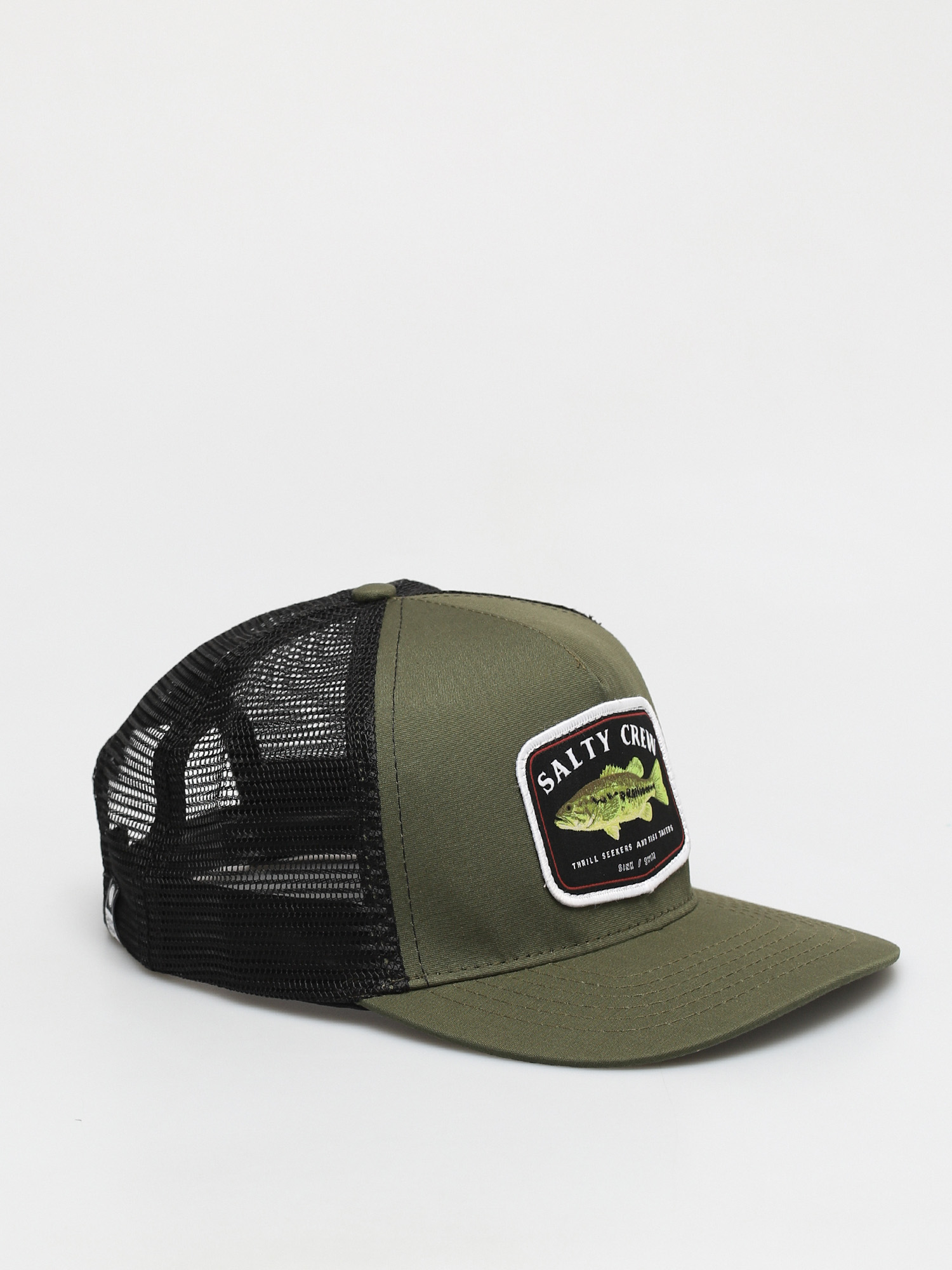 Czapka z daszkiem Salty Crew Bigmouth Trucker ZD (army/black)