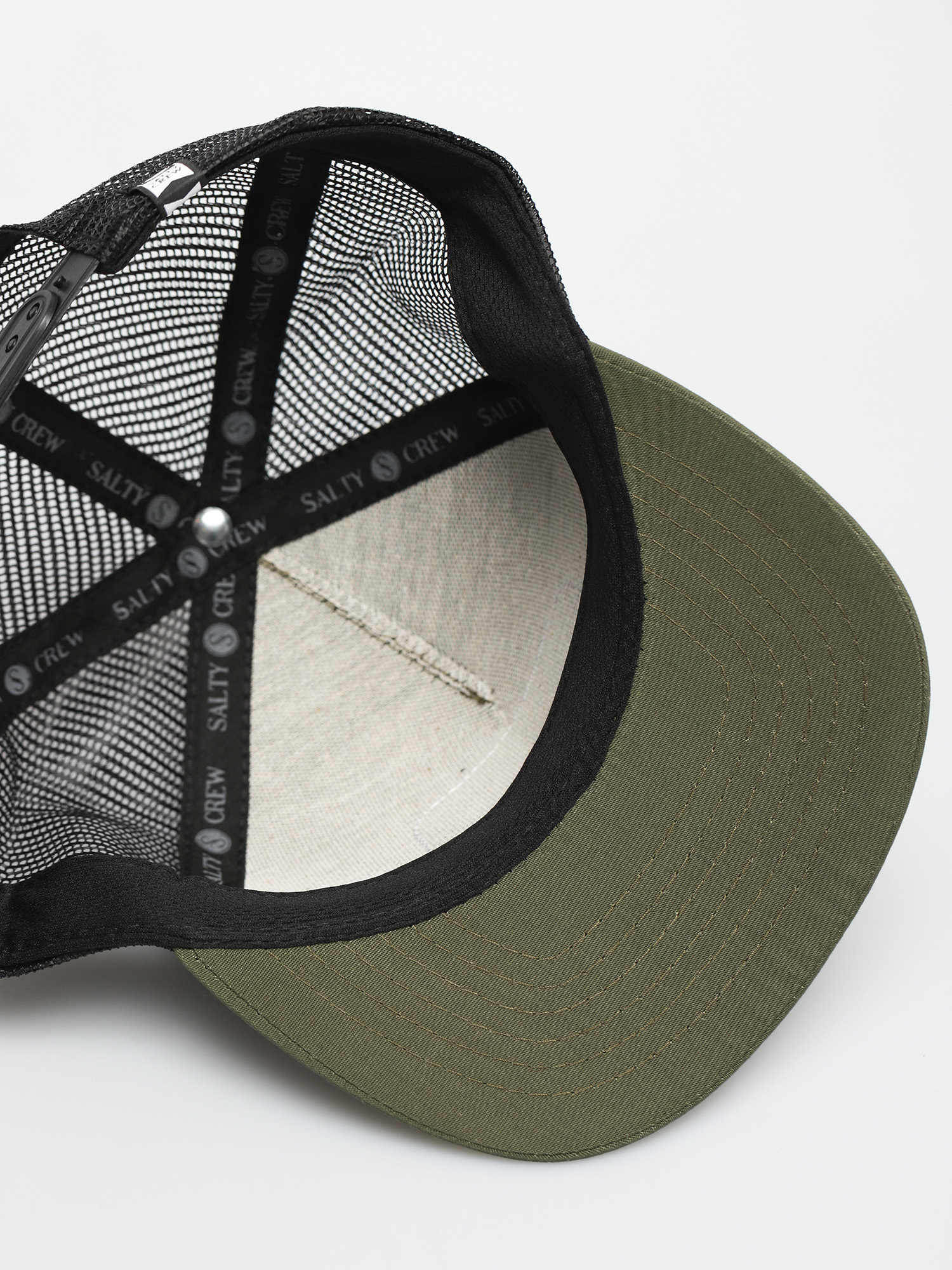 Czapka z daszkiem Salty Crew Bigmouth Trucker ZD (army/black)