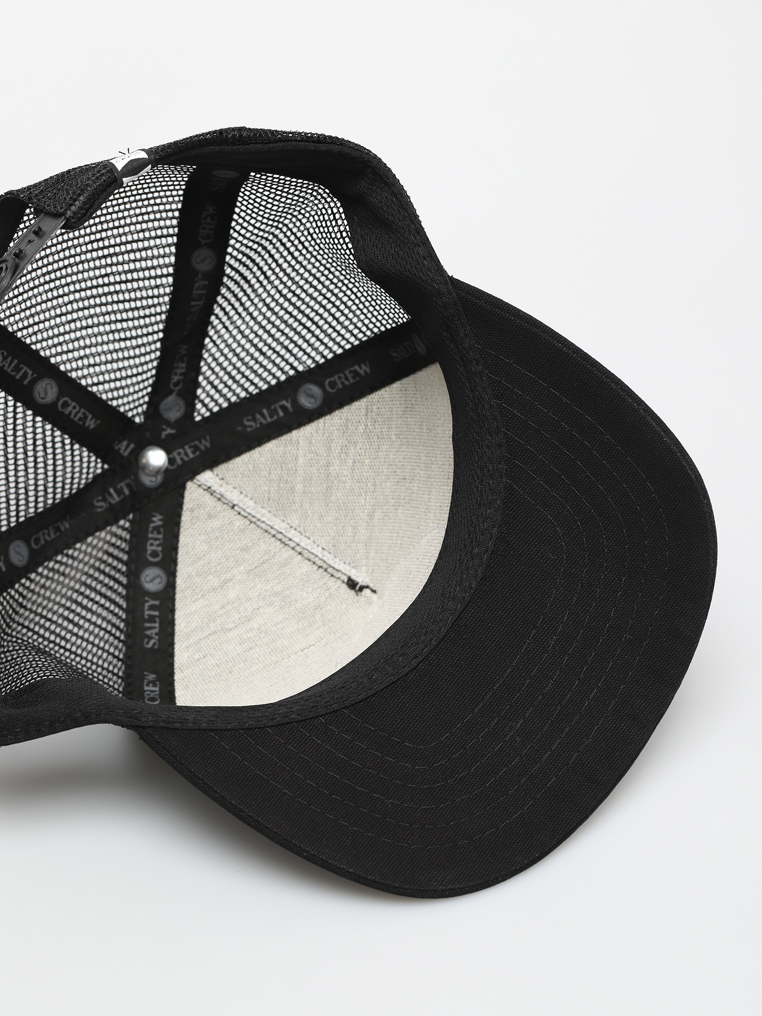 Czapka z daszkiem Salty Crew Baybass Retro Trucker ZD (black)