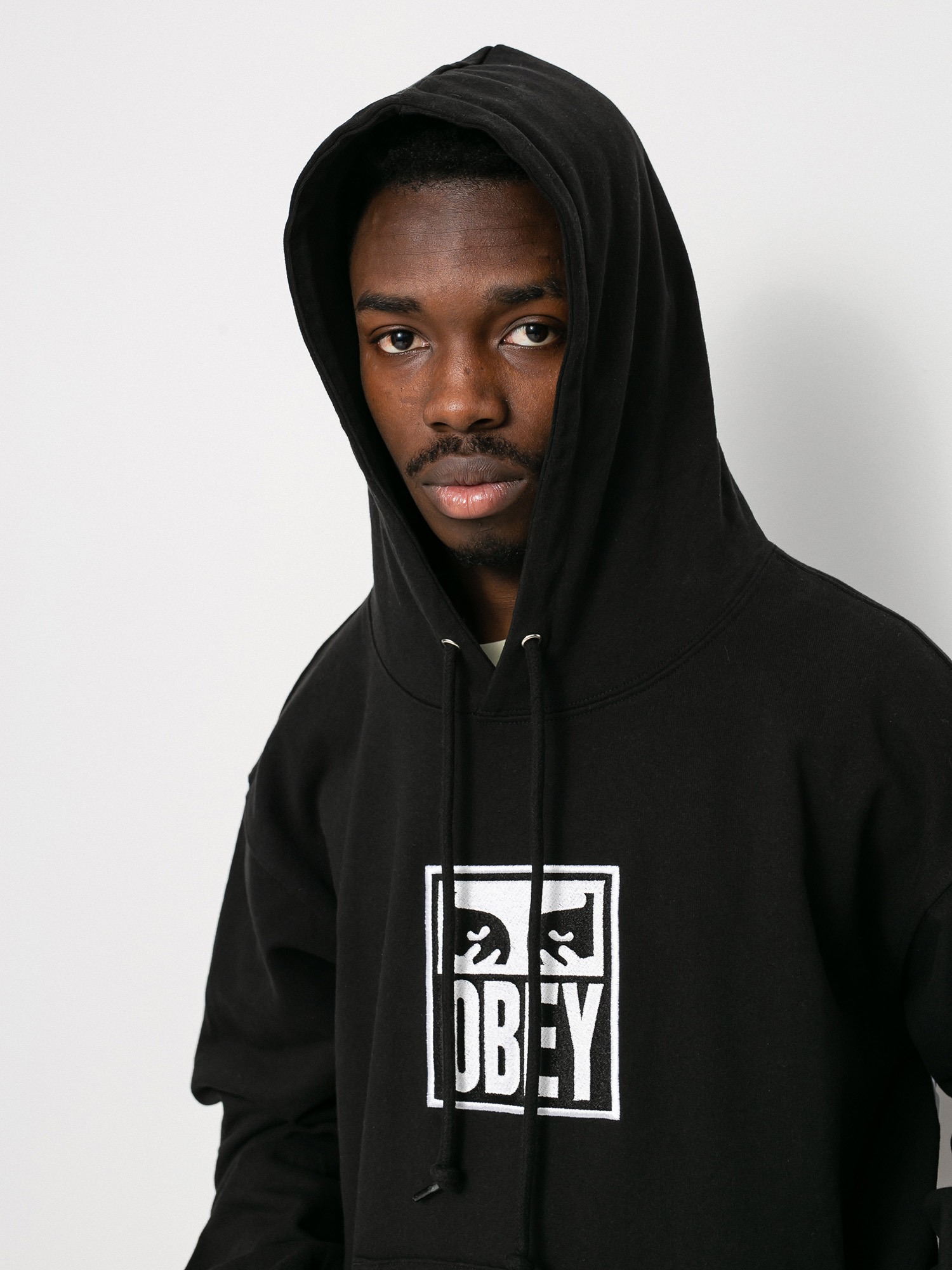 Bluza z kapturem OBEY Subvert Eyes HD (black)
