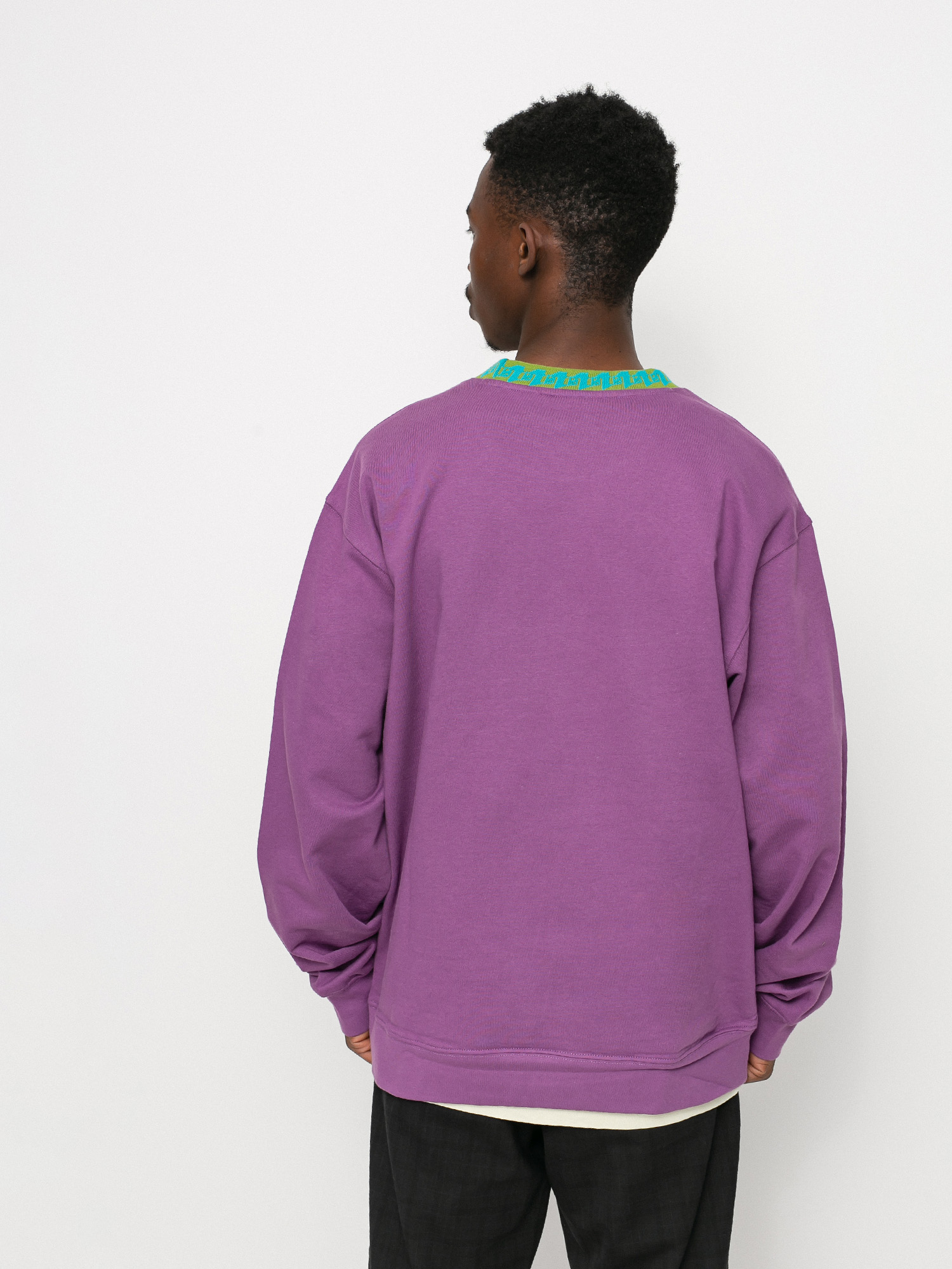 Bluza OBEY Jacquard (purple nitro)