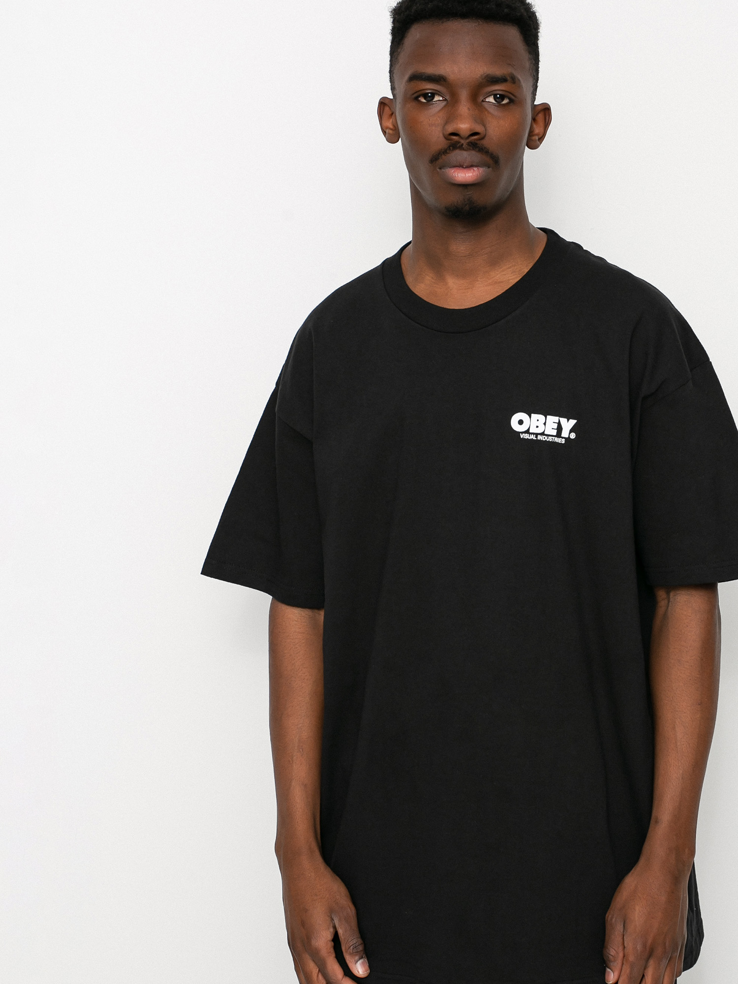 T-shirt OBEY Visual Industries (black)
