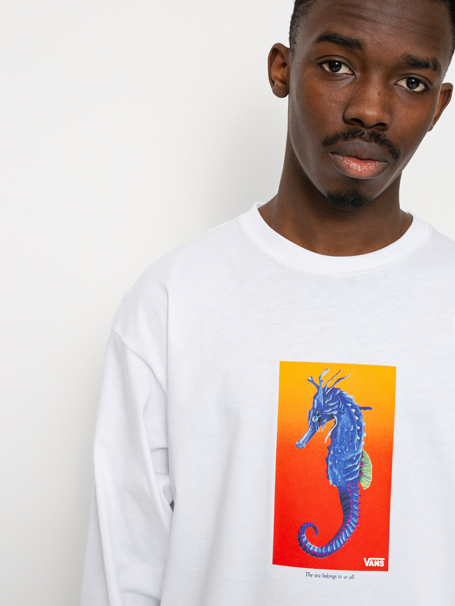 Longsleeve Vans Reality Coral (white)