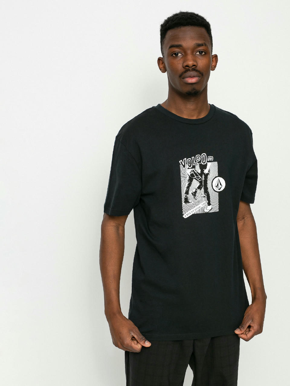 T-shirt Volcom Hittin (black)