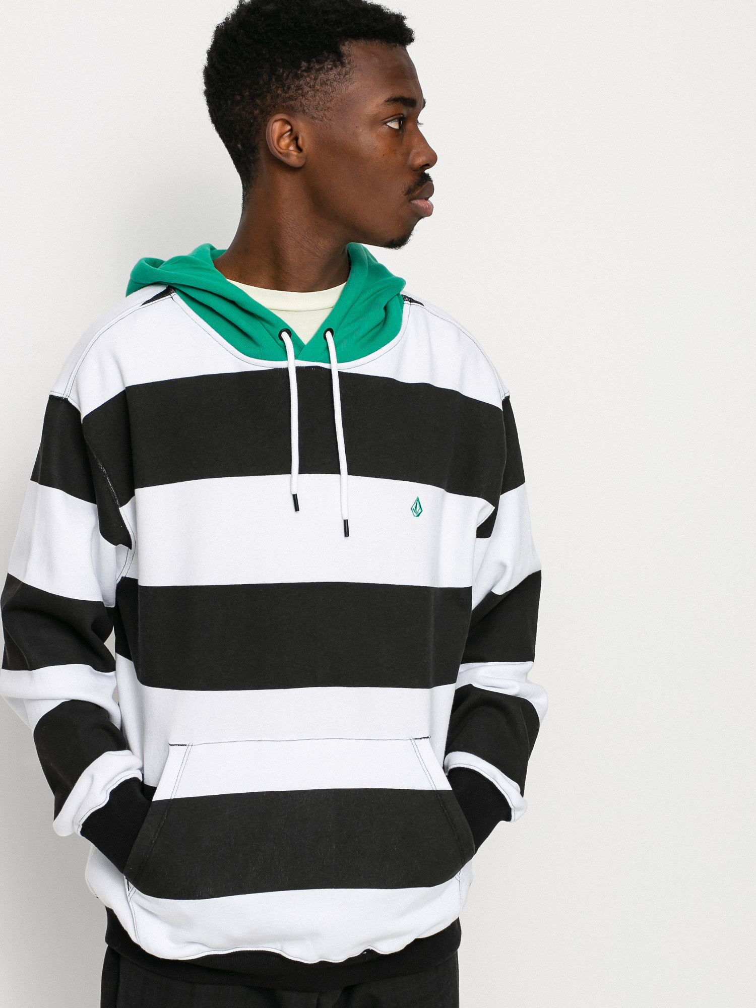 Bluza z kapturem Volcom Cannione HD (white)