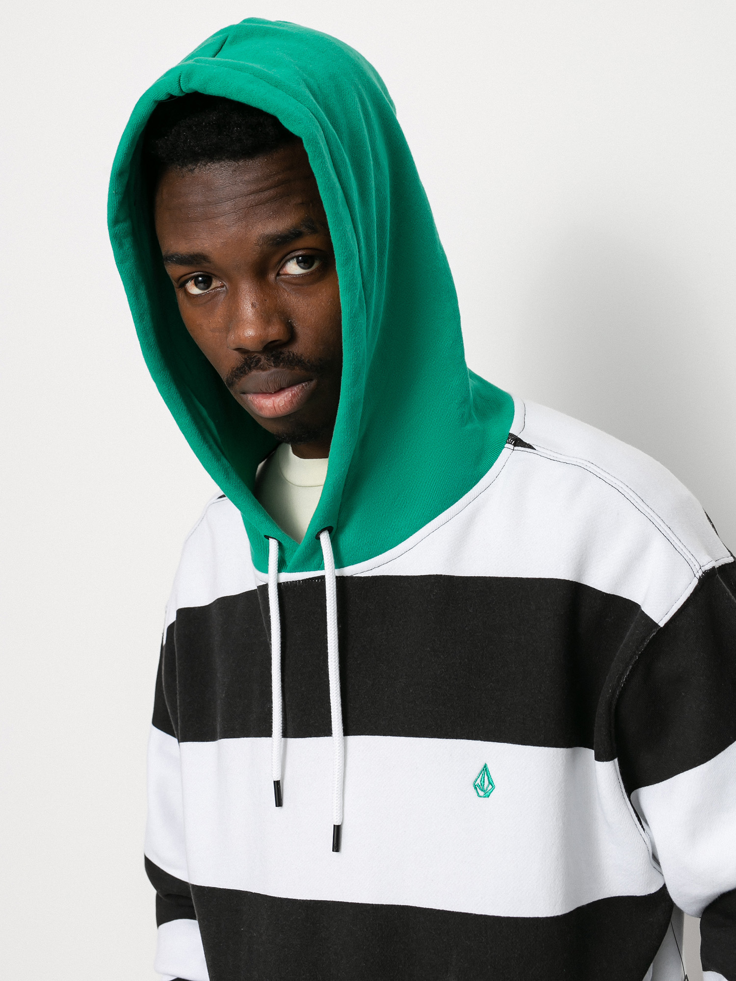 Bluza z kapturem Volcom Cannione HD (white)