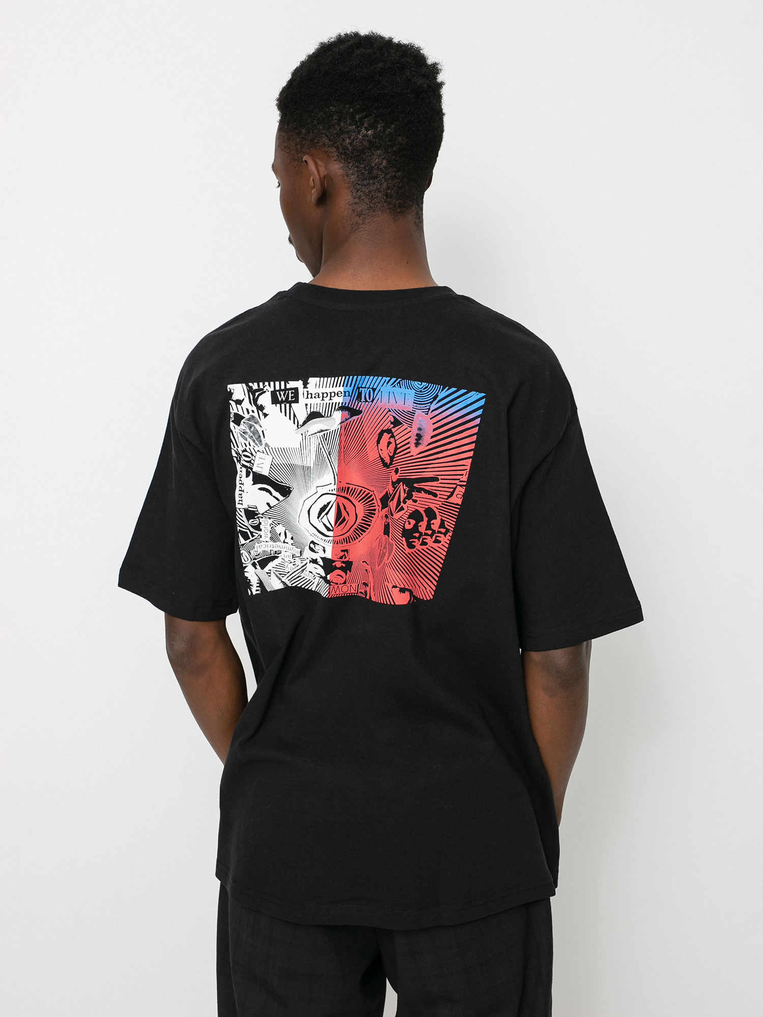 T-shirt Volcom Clatter (black)