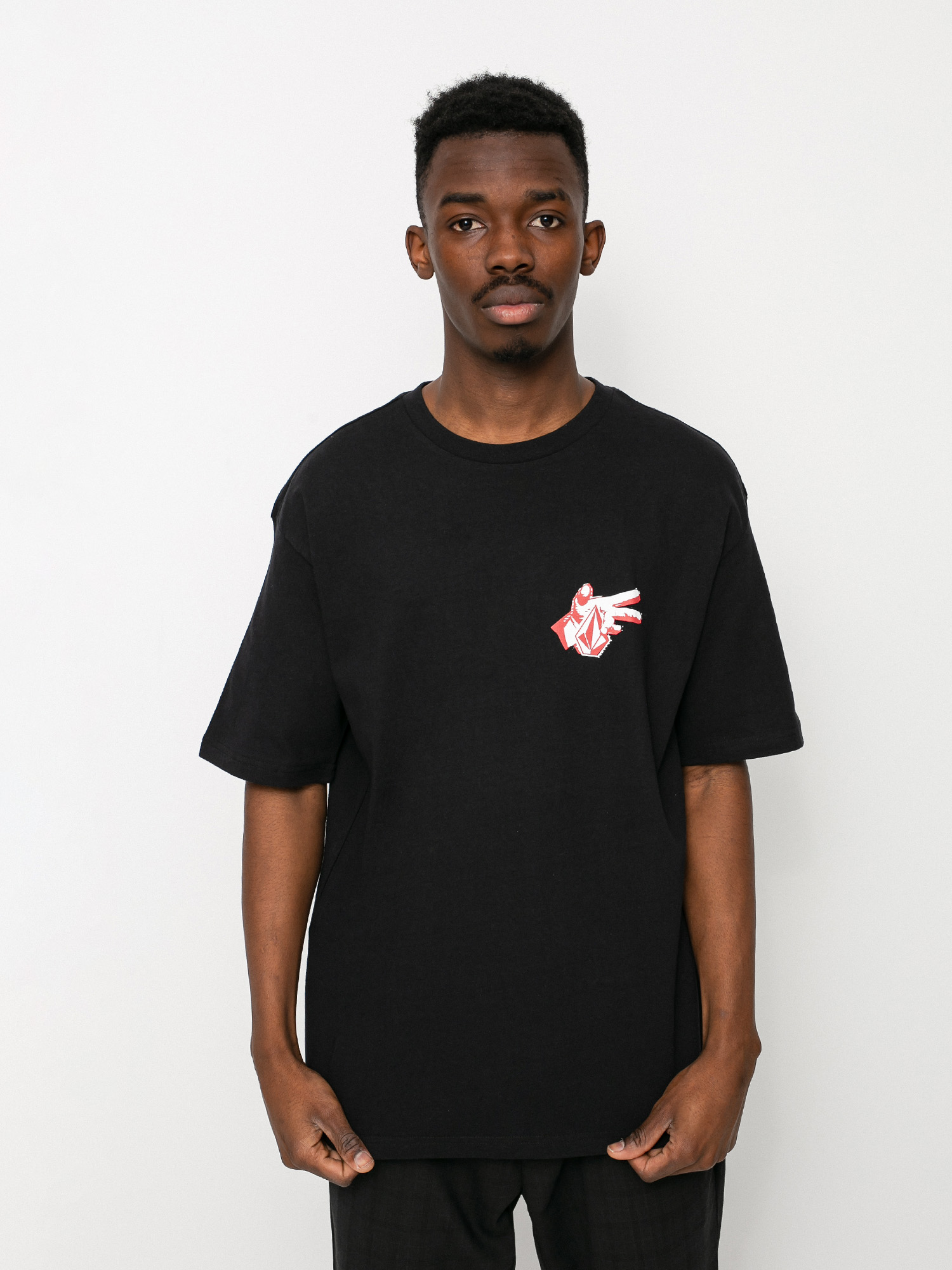 T-shirt Volcom Clatter (black)