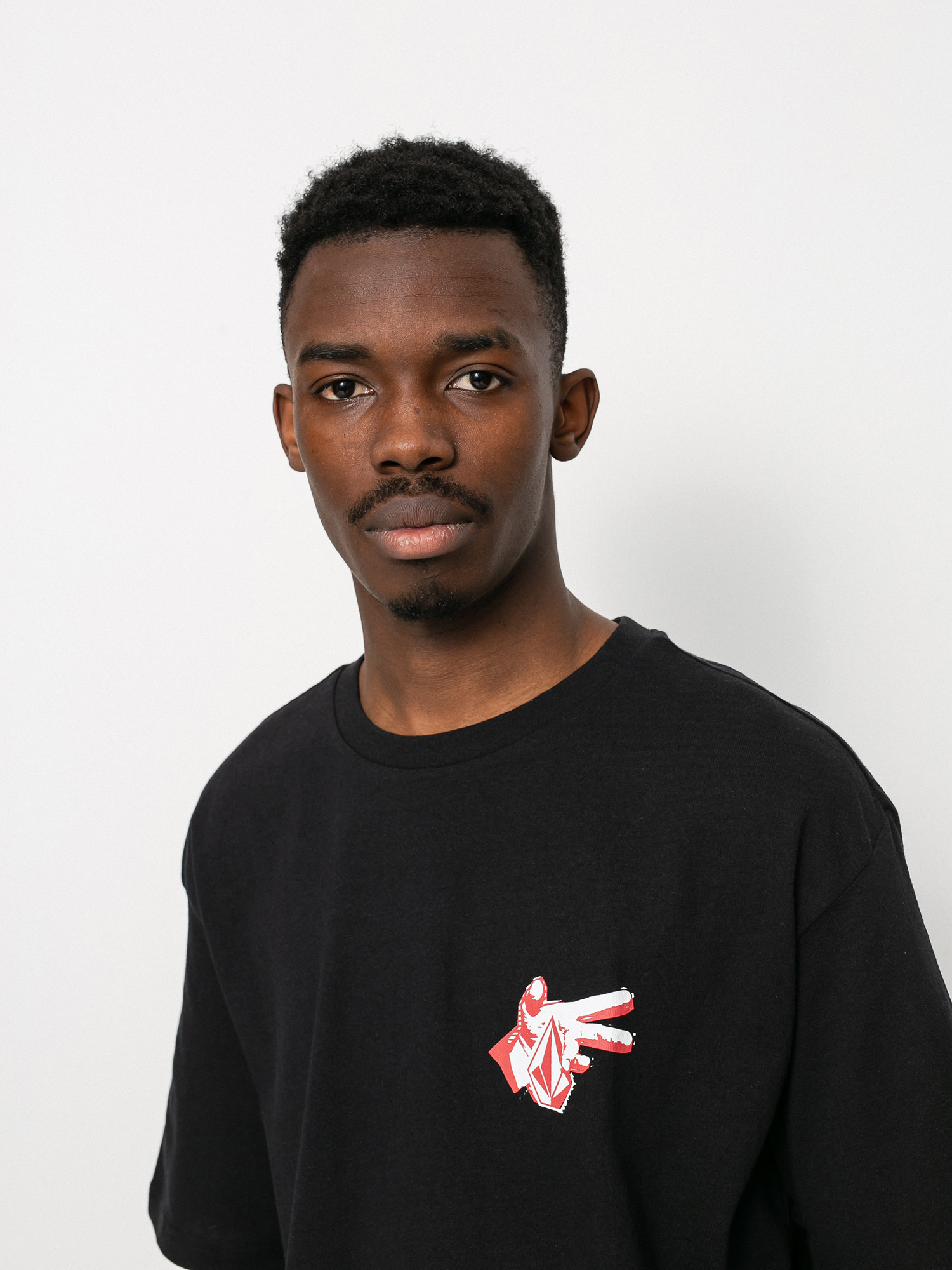 T-shirt Volcom Clatter (black)
