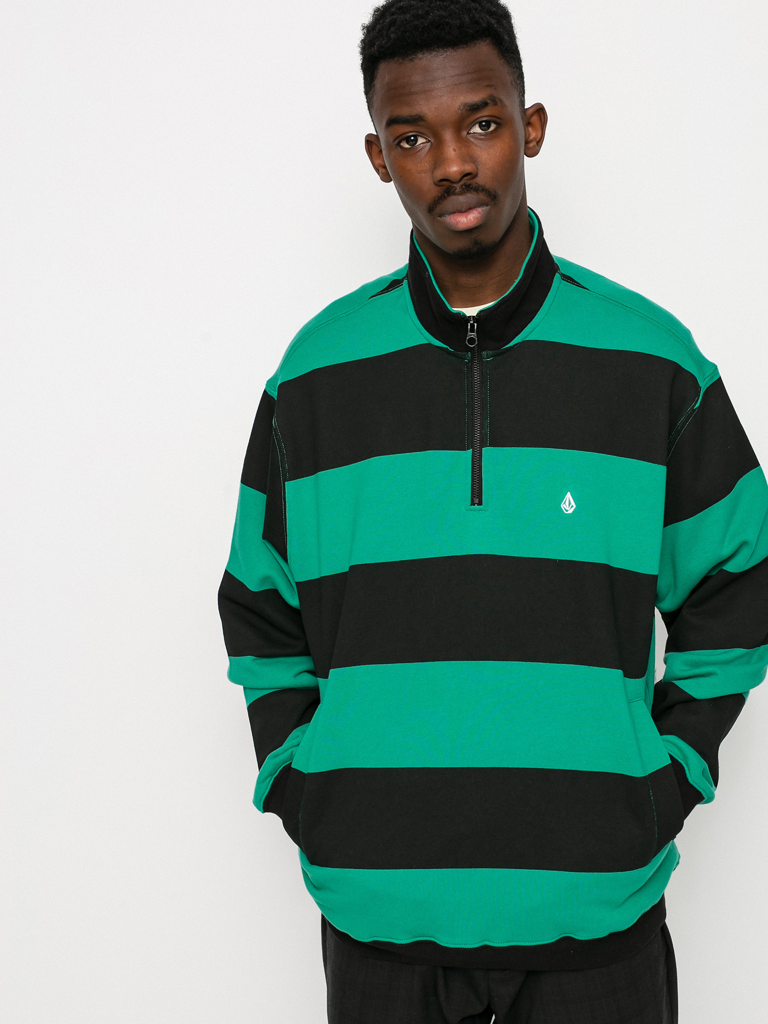 Bluza Volcom Serum Quarter ZHD (synergy green)