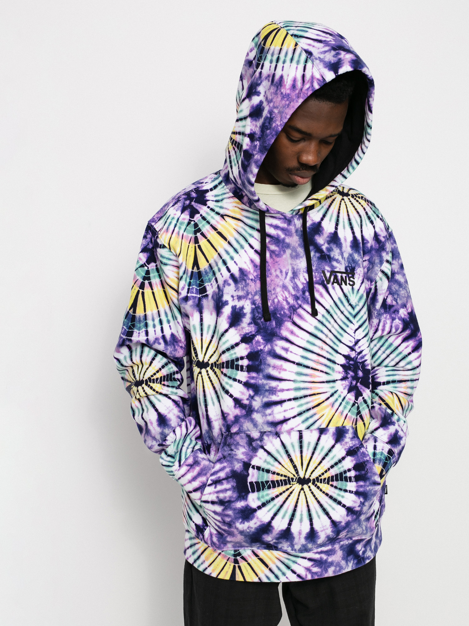 Bluza z kapturem Vans New Age HD (new age purple tie dye)