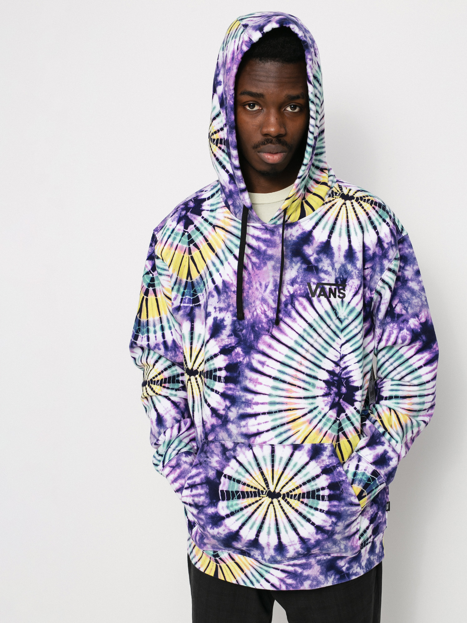 Bluza z kapturem Vans New Age HD (new age purple tie dye)