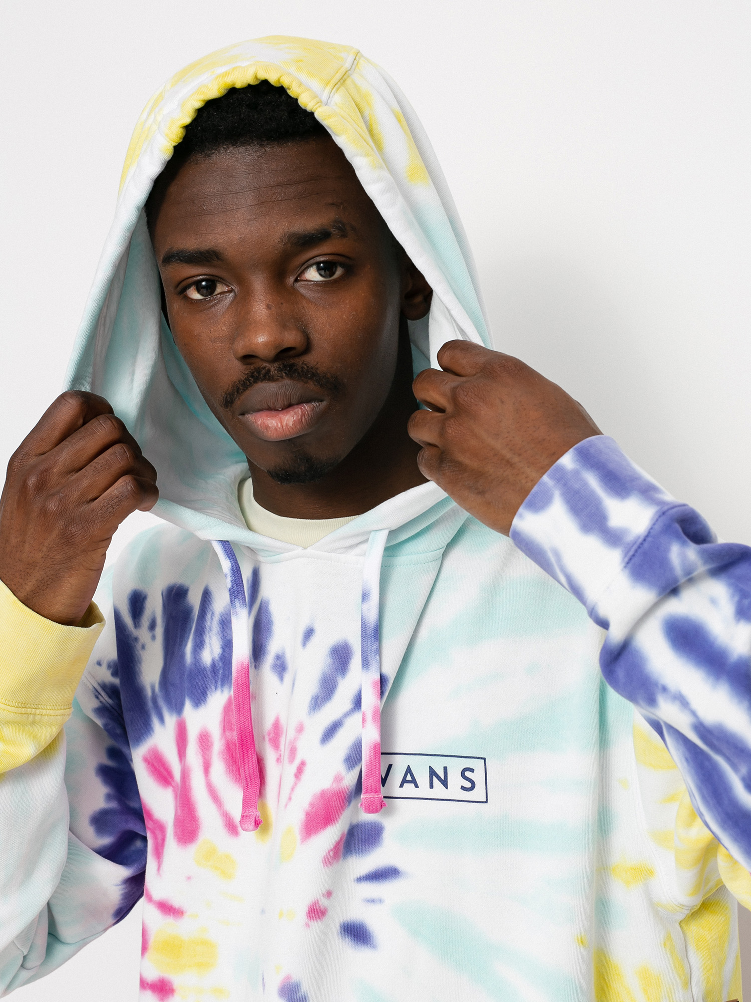 Bluza z kapturem Vans New Age HD (rainbow spectrum tie dye)